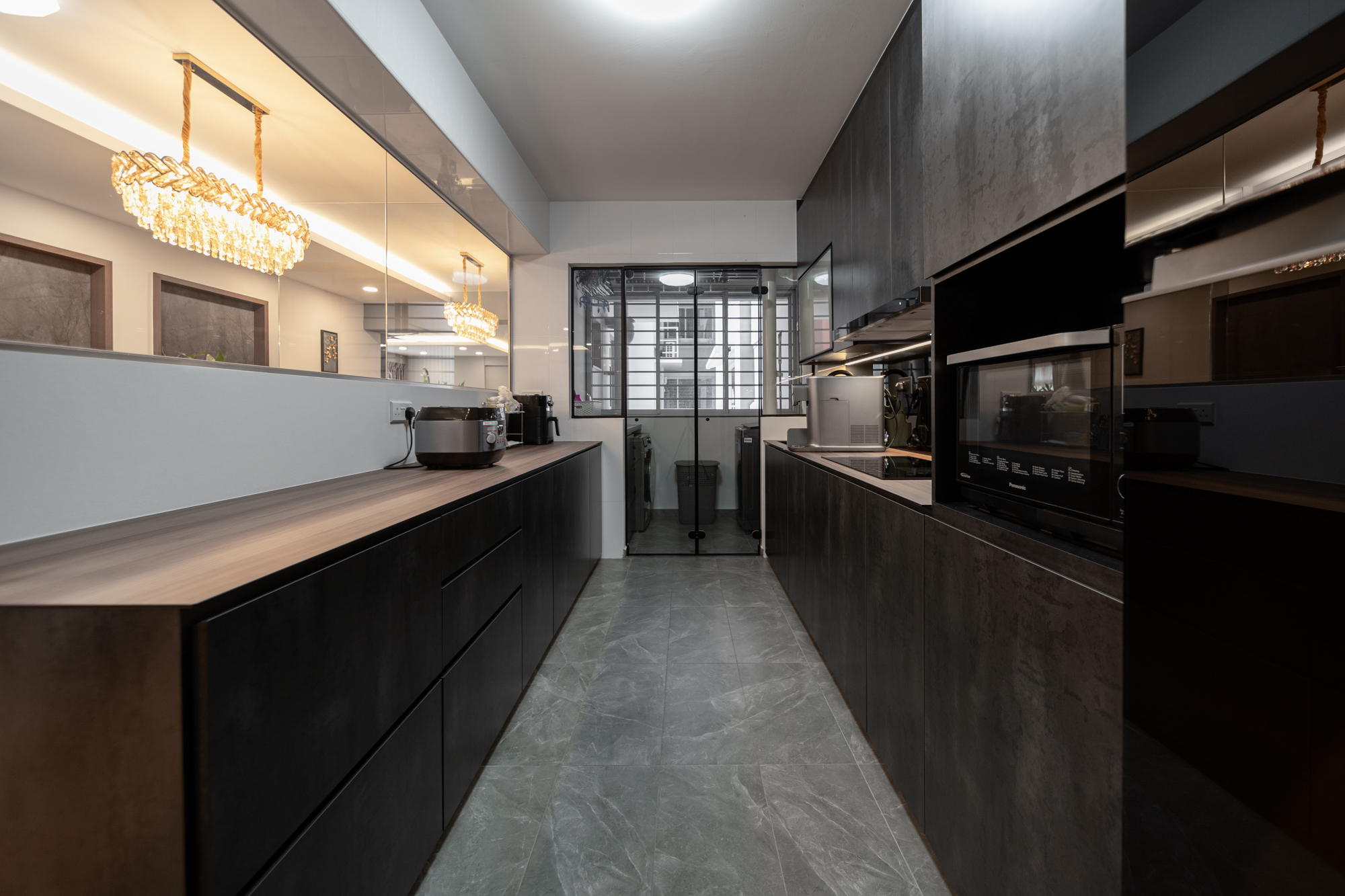 Modern Design - Kitchen - HDB 5 Room - Design by Spruce Interiors