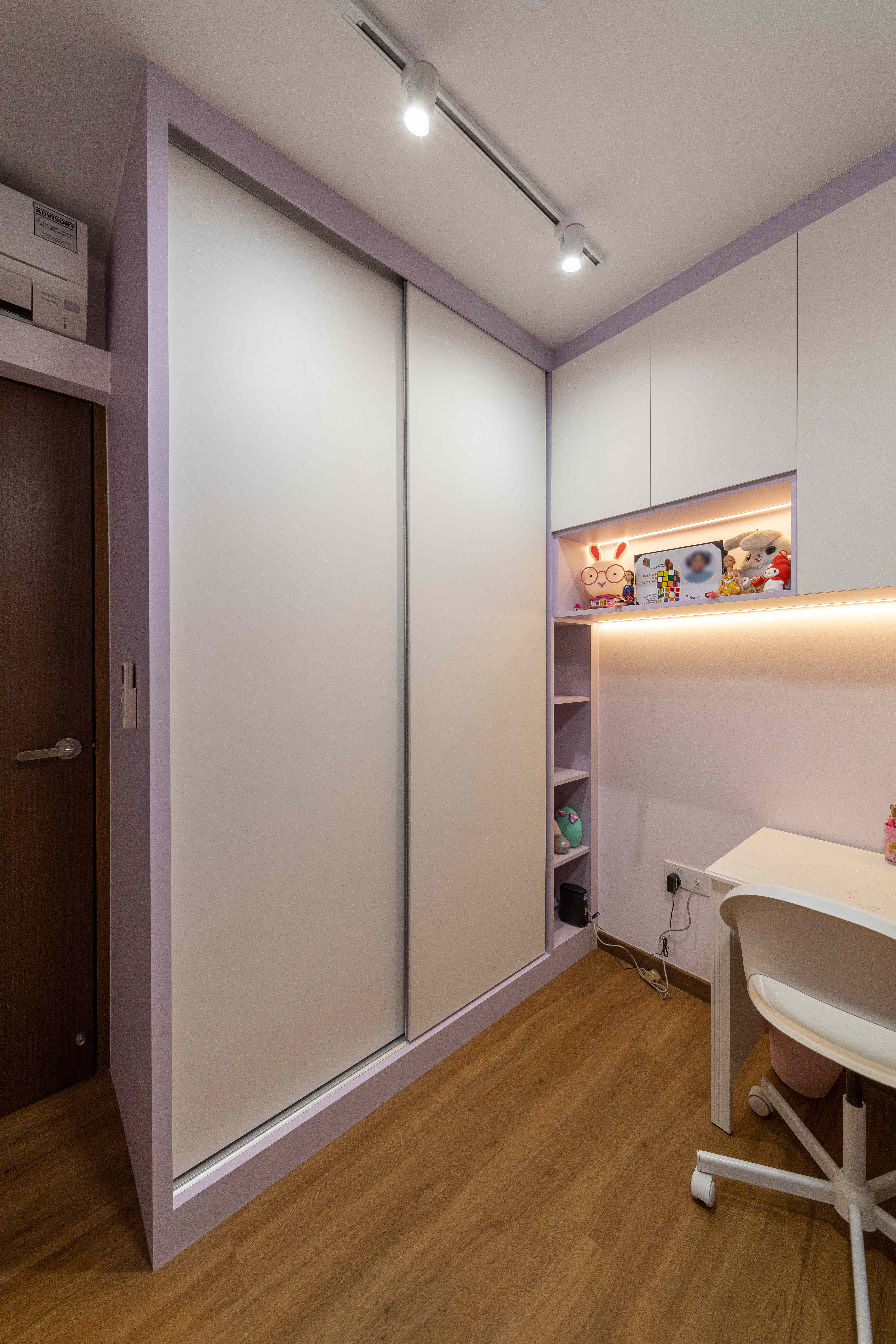 Contemporary Design - Bedroom - HDB 4 Room - Design by Spruce Interiors