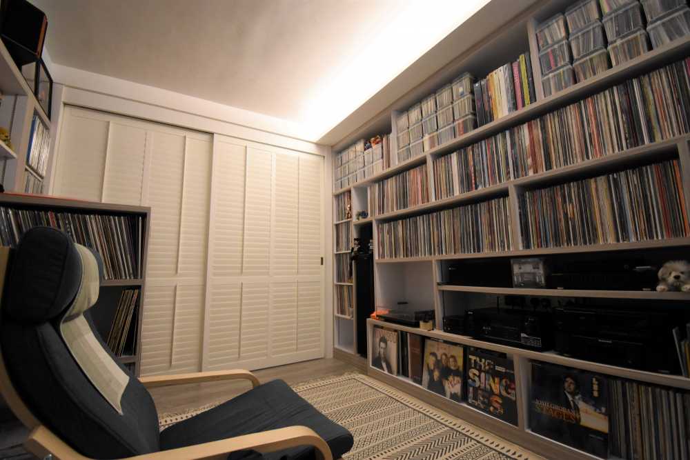 Vintage Design - Entertainment Room - HDB Executive Apartment - Design by Spruce Interiors