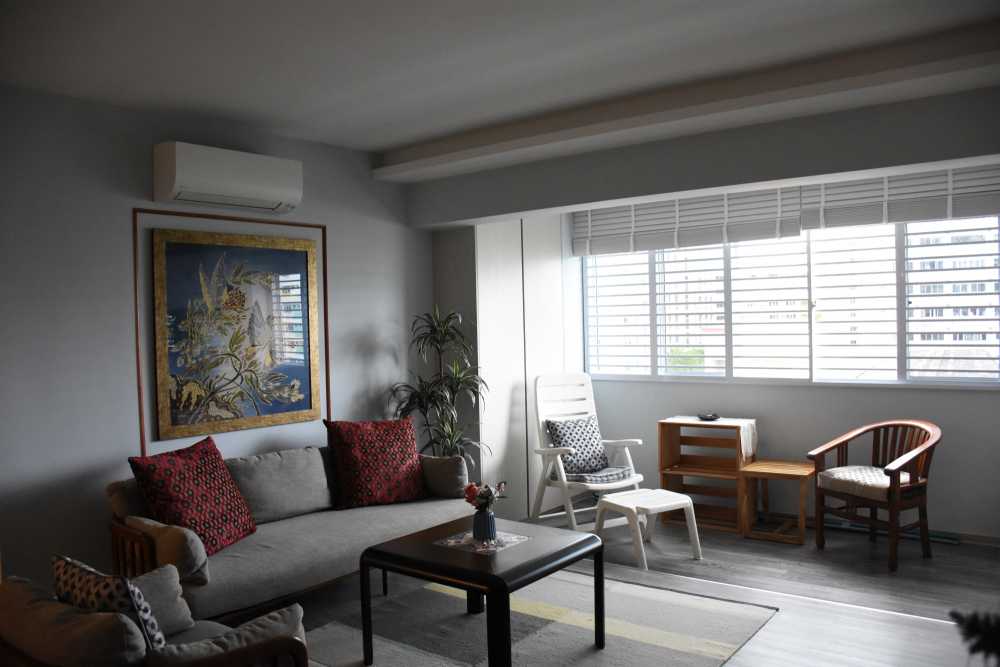 Vintage Design - Living Room - HDB Executive Apartment - Design by Spruce Interiors