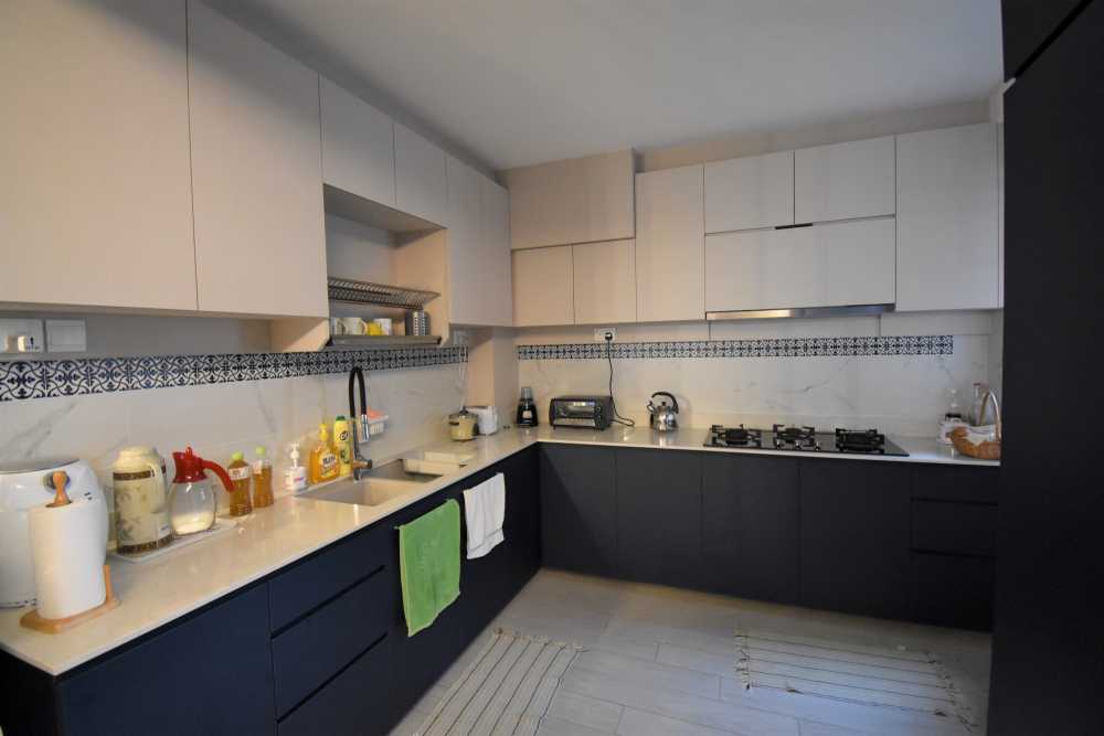 Vintage Design - Kitchen - HDB Executive Apartment - Design by Spruce Interiors