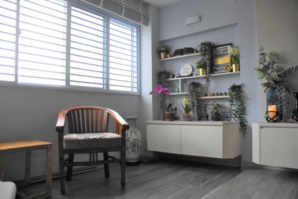 Vintage Design - Living Room - HDB Executive Apartment - Design by Spruce Interiors