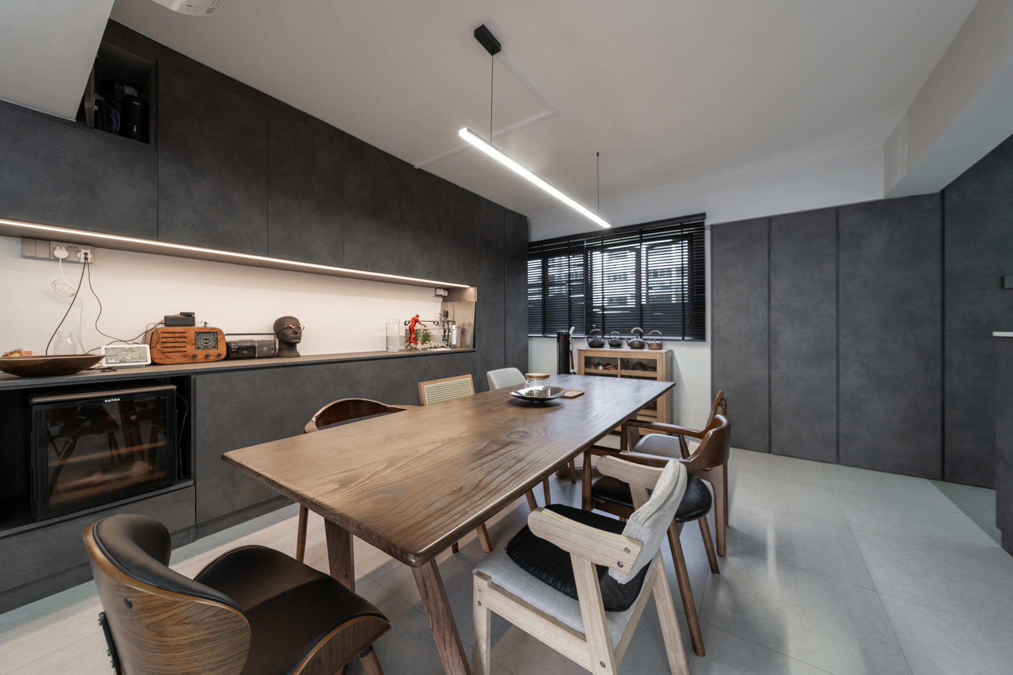 Contemporary Design - Dining Room - HDB 5 Room - Design by Spruce Interiors