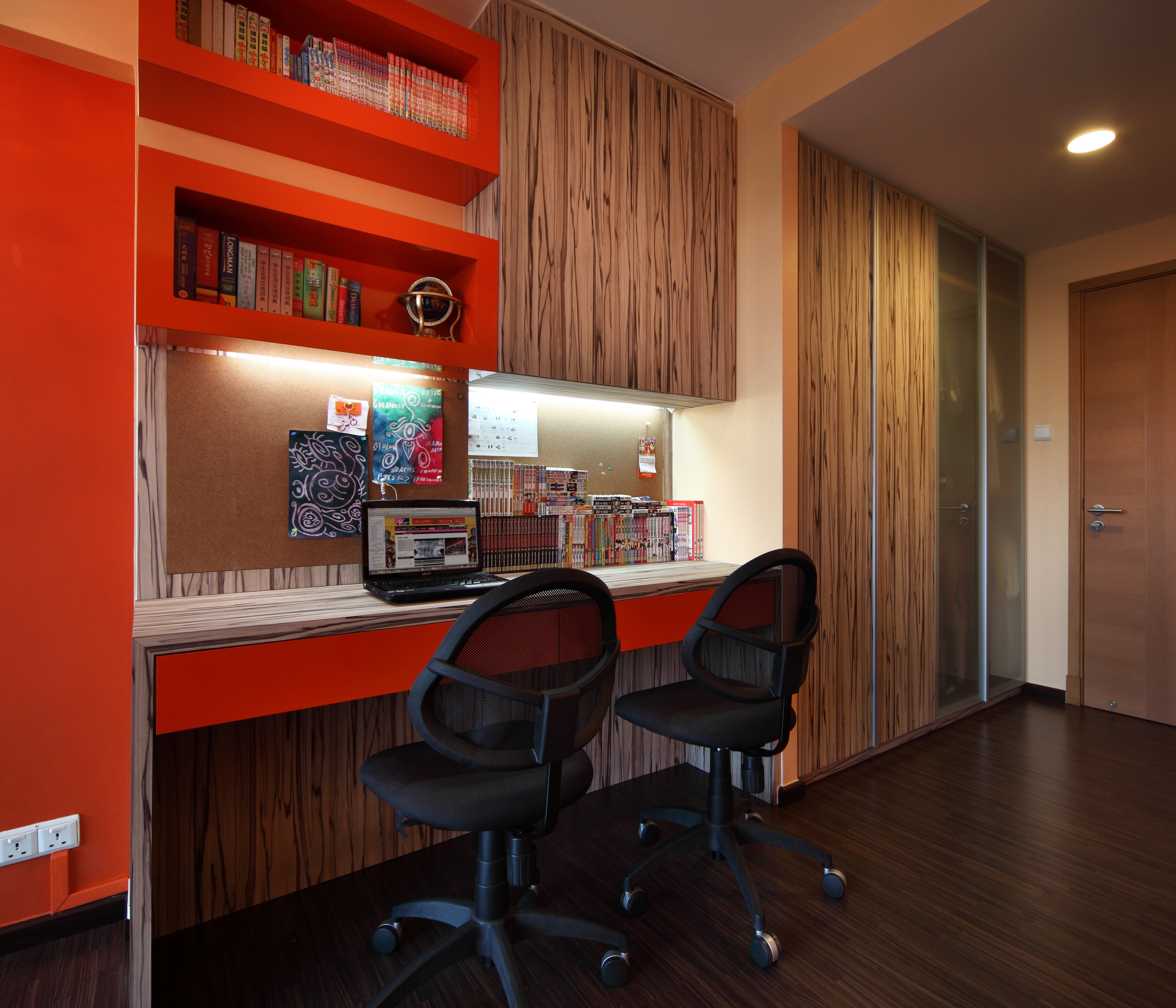 Classical Design - Study Room - Condominium - Design by Square Room Decor Pte Ltd