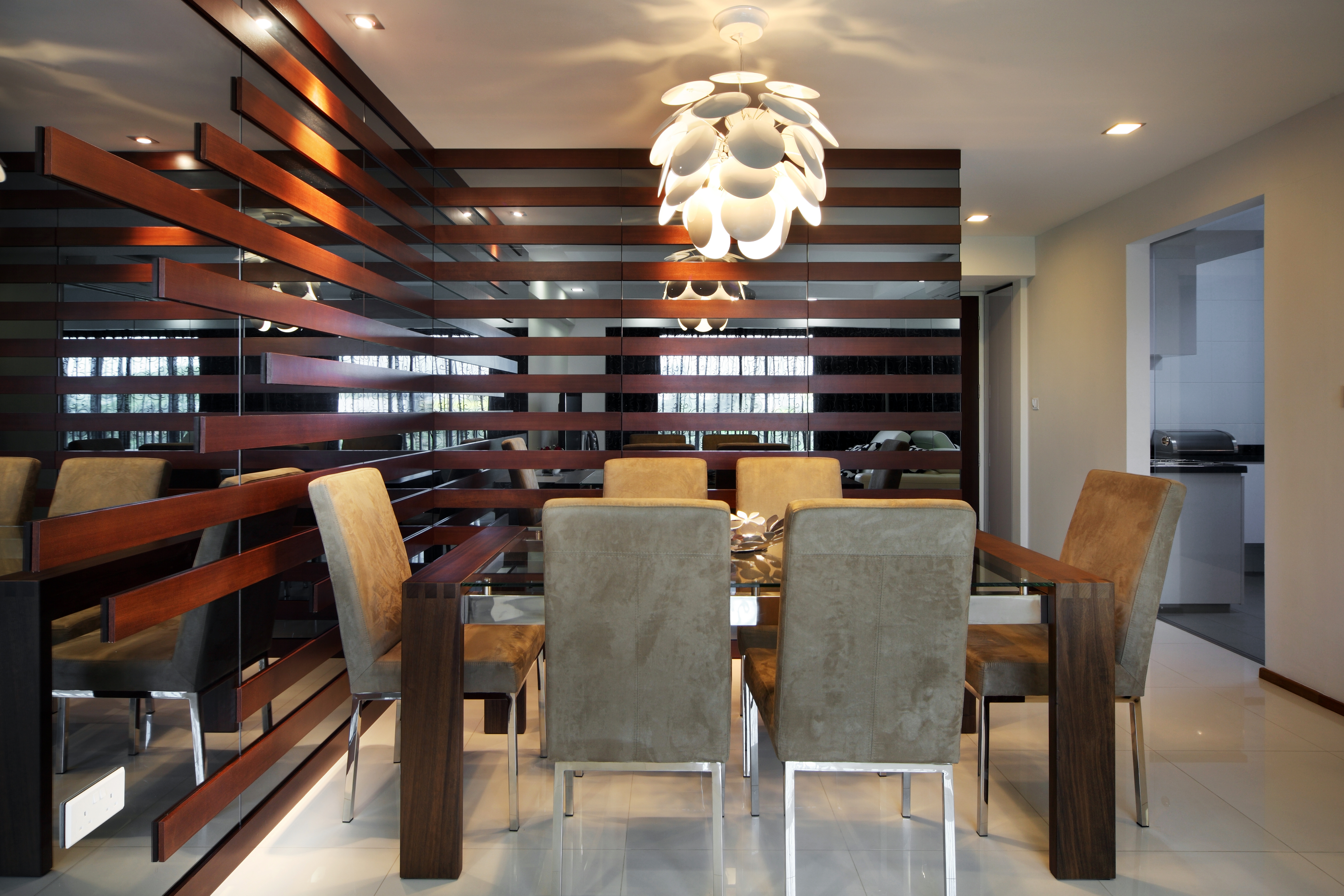 Modern Design - Dining Room - HDB 5 Room - Design by Square Room Decor Pte Ltd