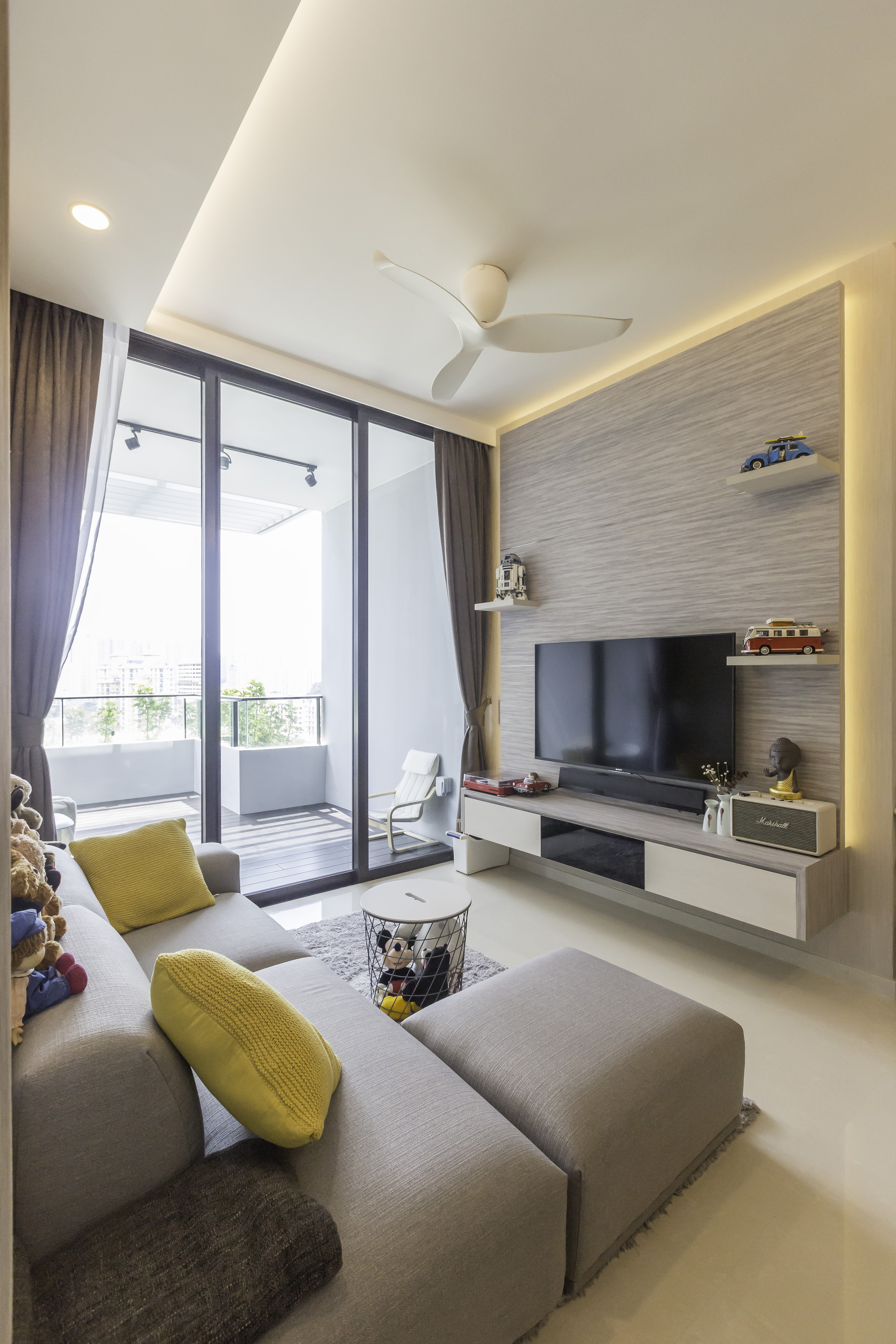 Modern Design - Living Room - Condominium - Design by Square Room Decor Pte Ltd