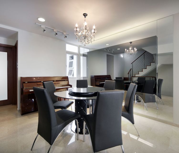 Contemporary, Minimalist Design - Dining Room - Landed House - Design by Square Room Decor Pte Ltd