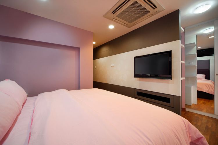 Contemporary, Minimalist Design - Bedroom - Landed House - Design by Square Room Decor Pte Ltd