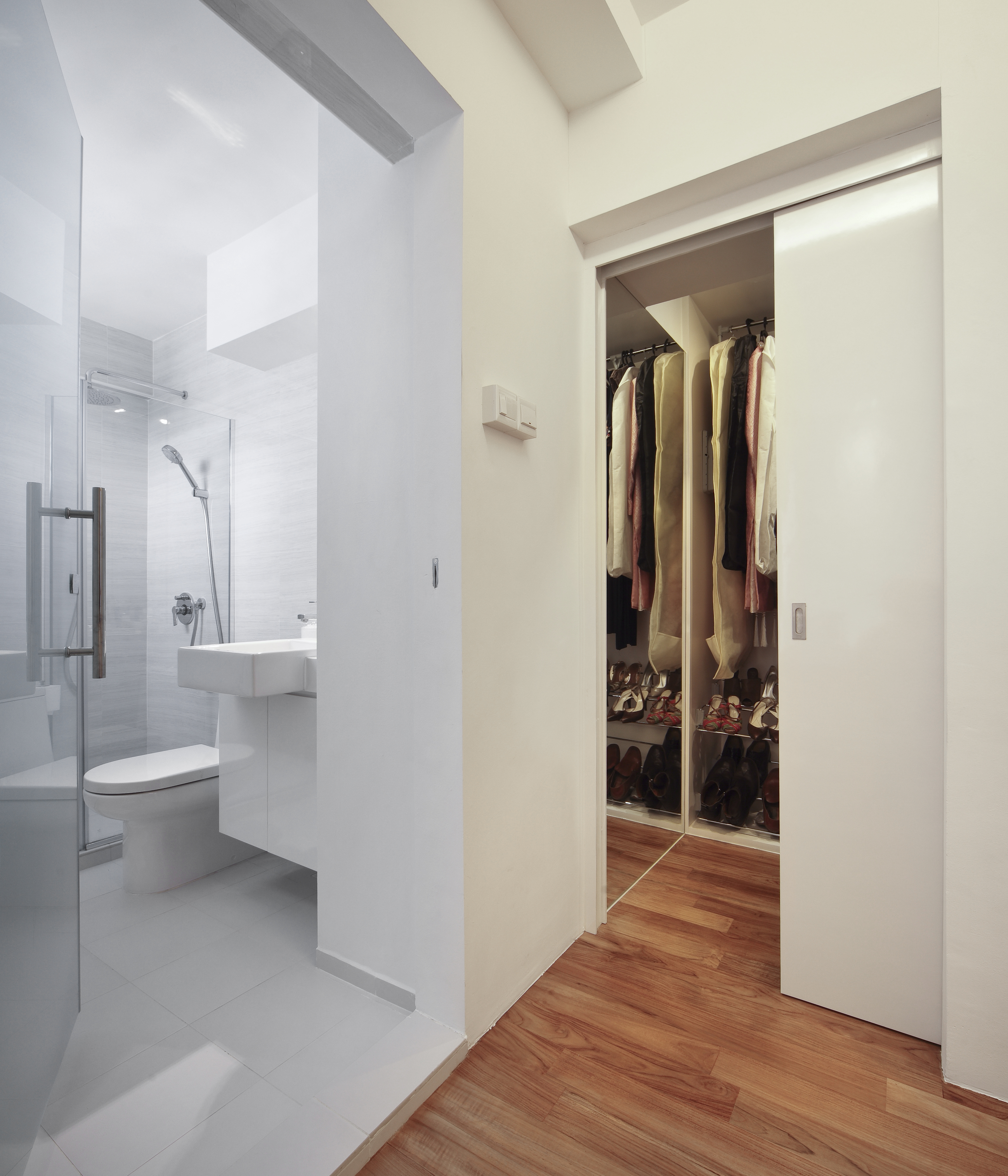 Contemporary Design - Bedroom - HDB 5 Room - Design by Square Room Decor Pte Ltd