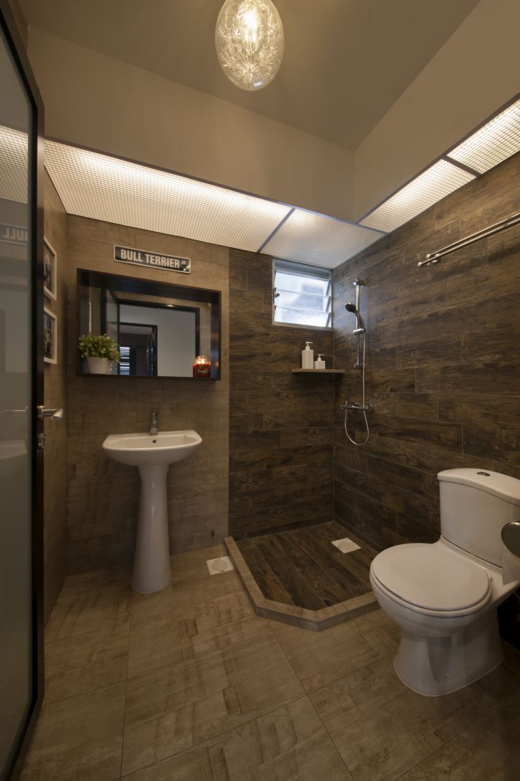 Eclectic, Industrial, Minimalist Design - Bathroom - HDB 5 Room - Design by Starry Homestead Pte Ltd