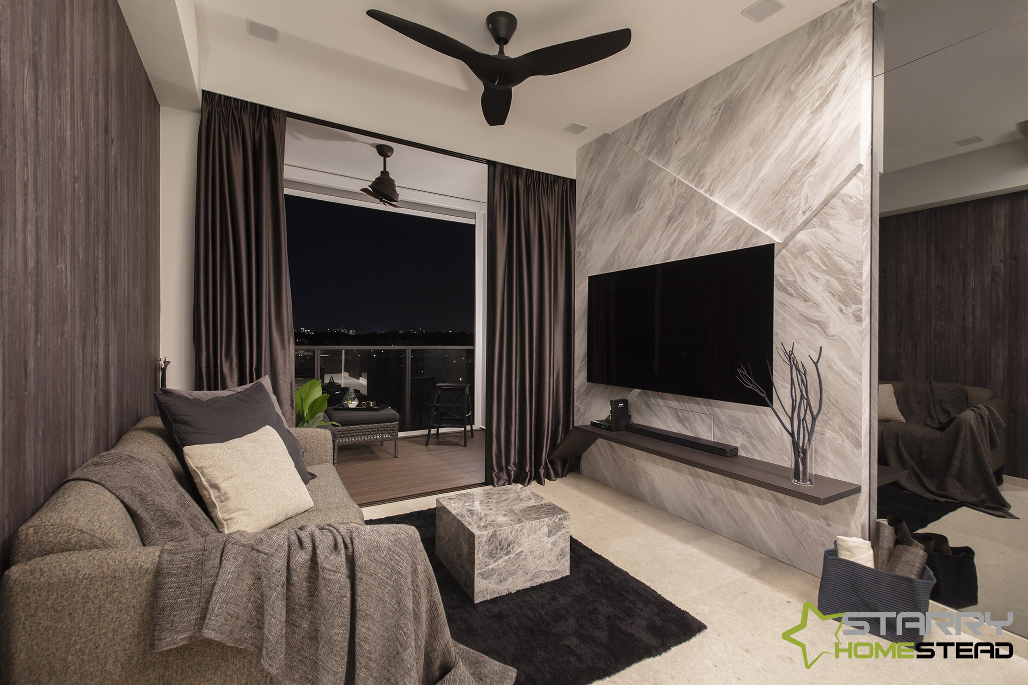 Modern Design - Living Room - Condominium - Design by Starry Homestead Pte Ltd