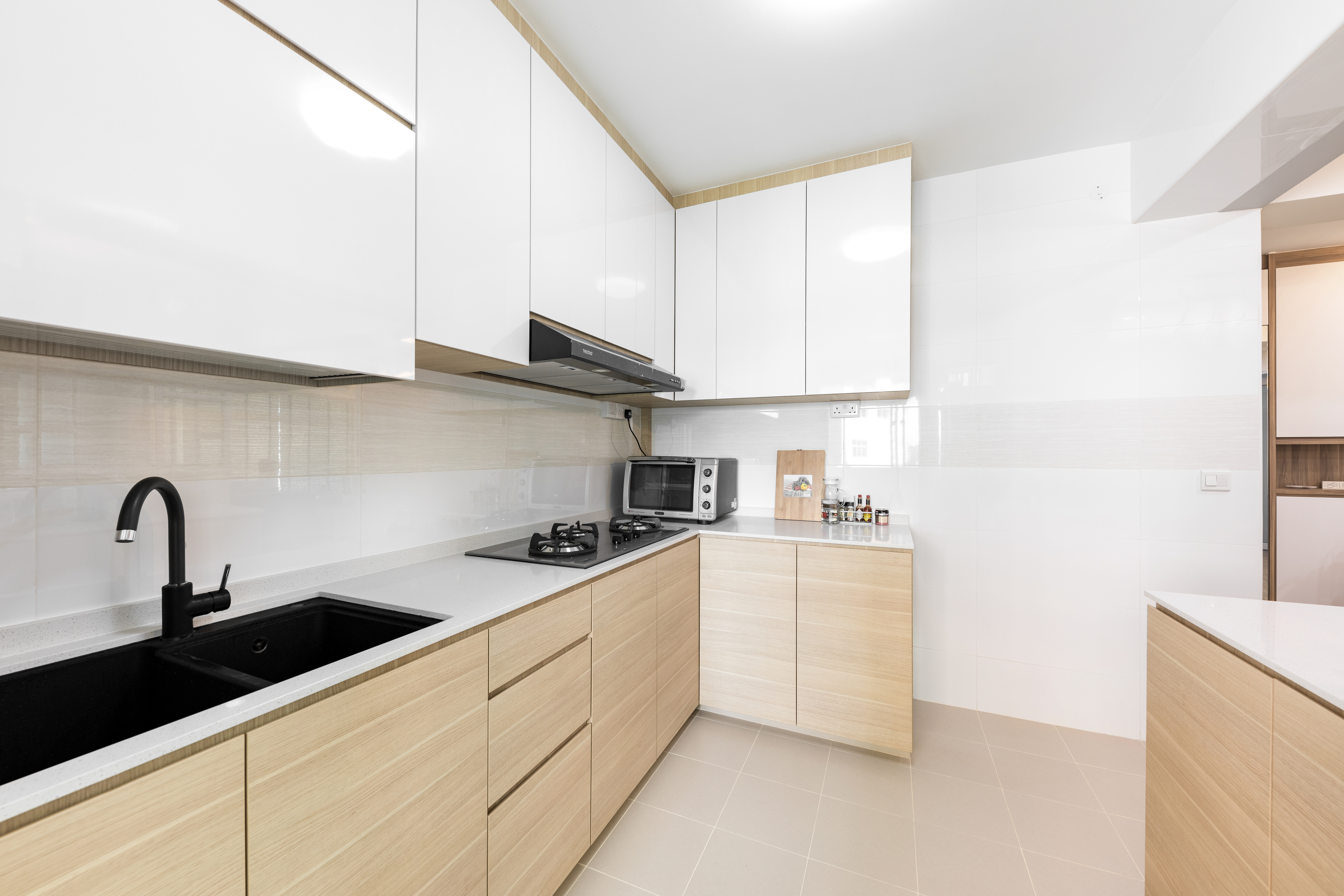 Scandinavian Design - Kitchen - HDB 4 Room - Design by Starry Homestead Pte Ltd