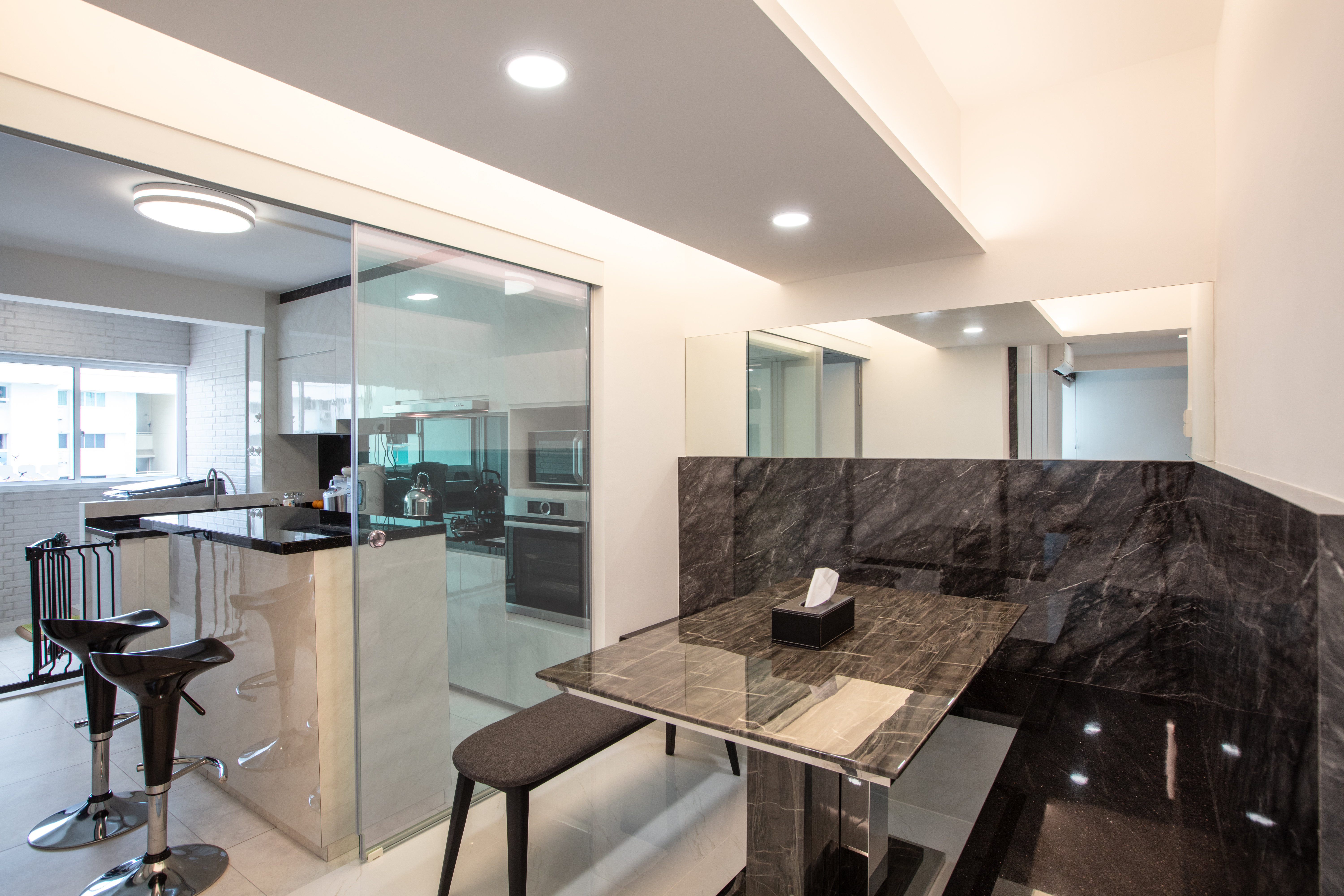 Modern Design - Dining Room - HDB 4 Room - Design by Starry Homestead Pte Ltd