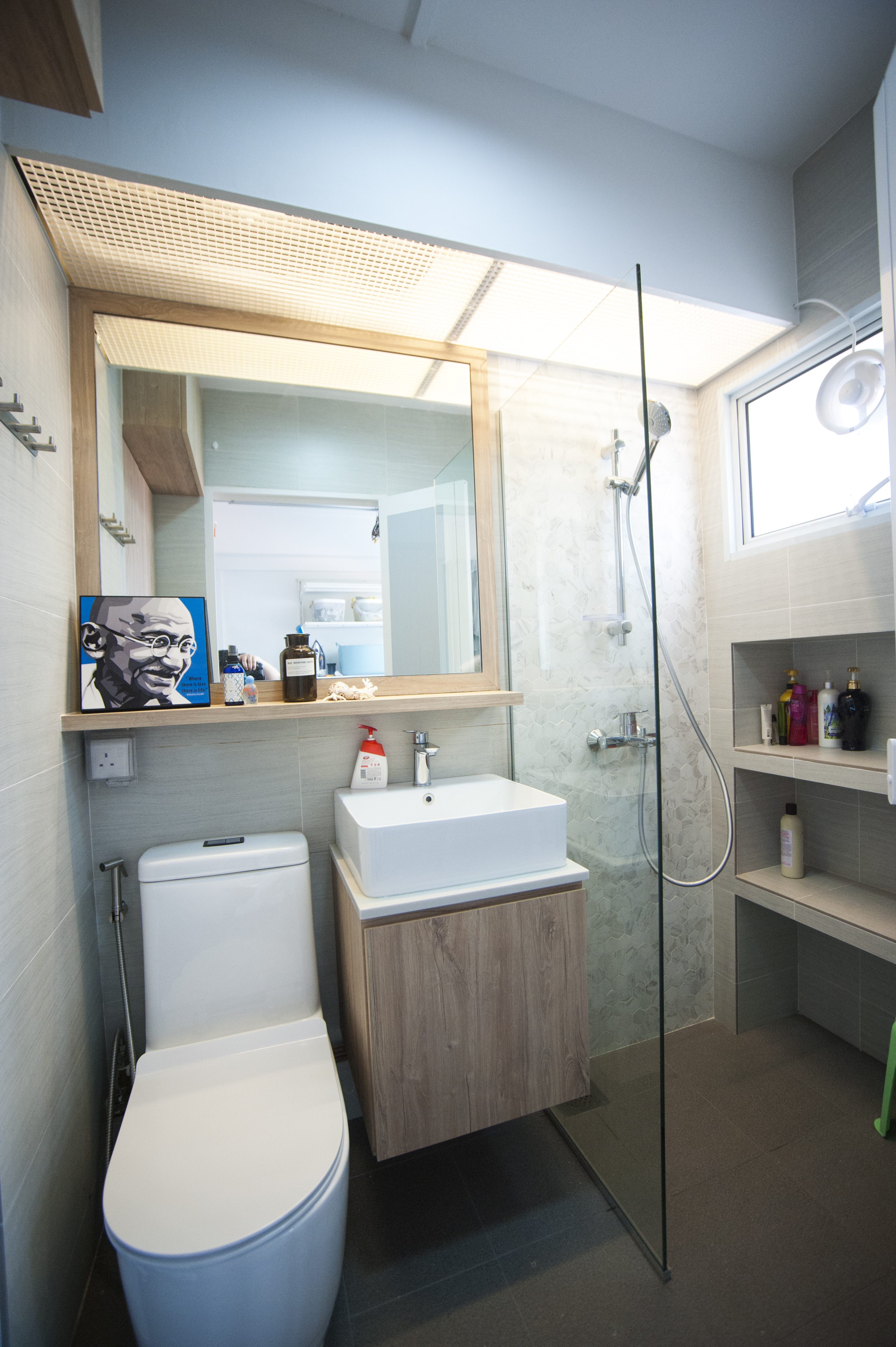 Scandinavian Design - Bathroom - HDB 5 Room - Design by Starry Homestead Pte Ltd