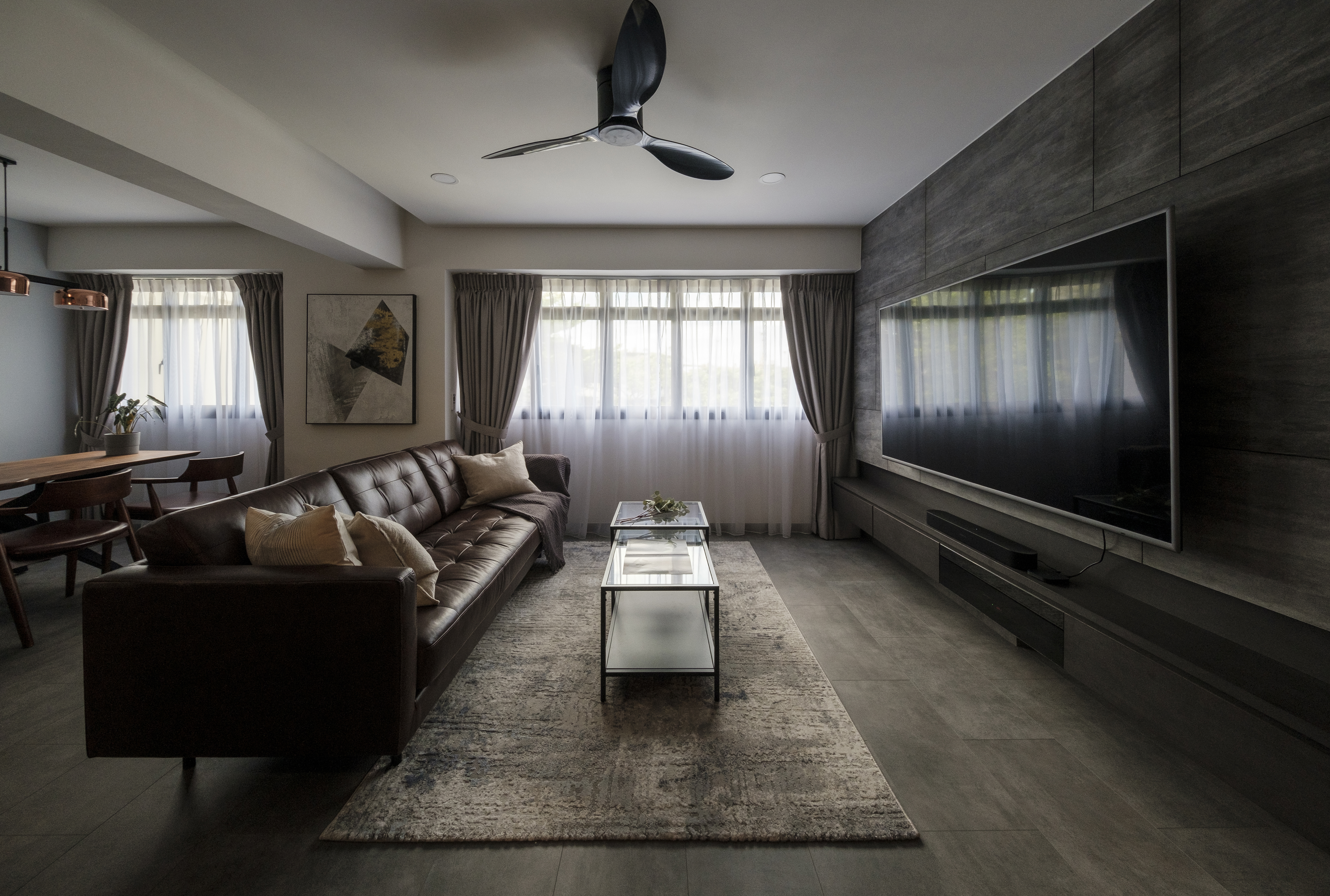 Modern Design - Living Room - HDB 5 Room - Design by Starry Homestead Pte Ltd