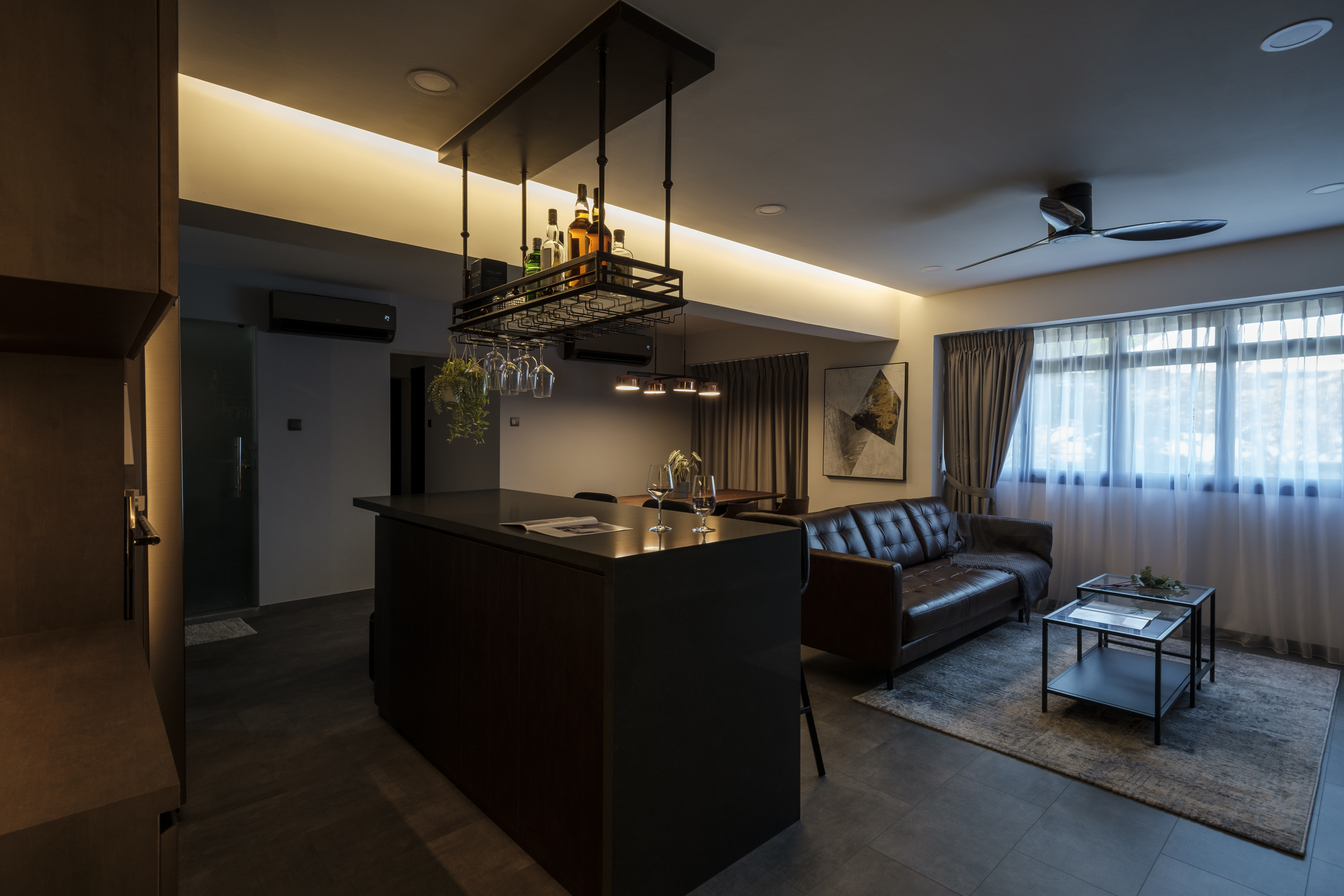 Modern Design - Living Room - HDB 5 Room - Design by Starry Homestead Pte Ltd