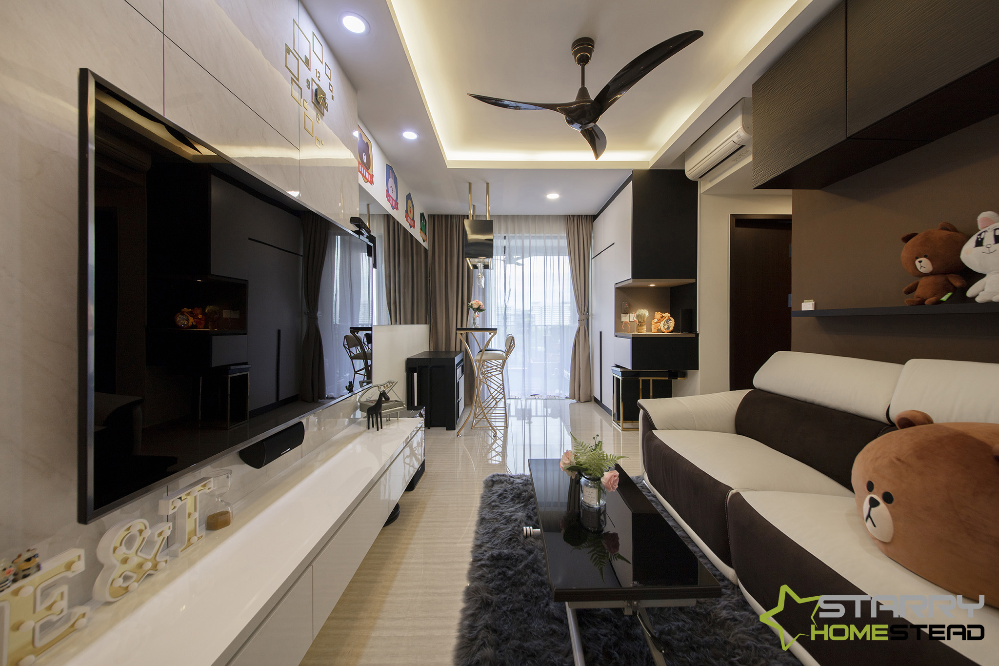 Contemporary, Modern Design - Living Room - Condominium - Design by Starry Homestead Pte Ltd