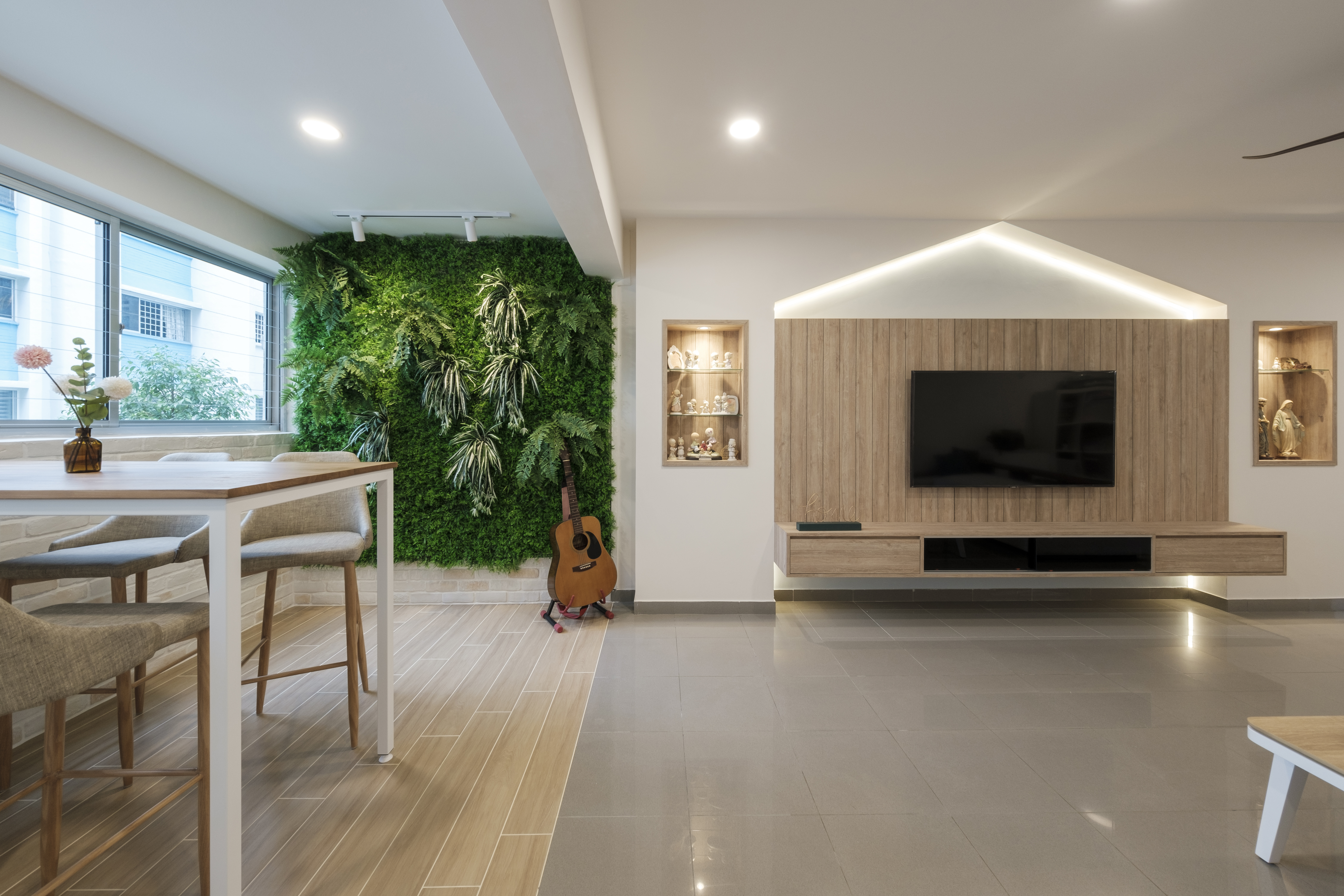 Scandinavian Design - Living Room - HDB 5 Room - Design by Starry Homestead Pte Ltd