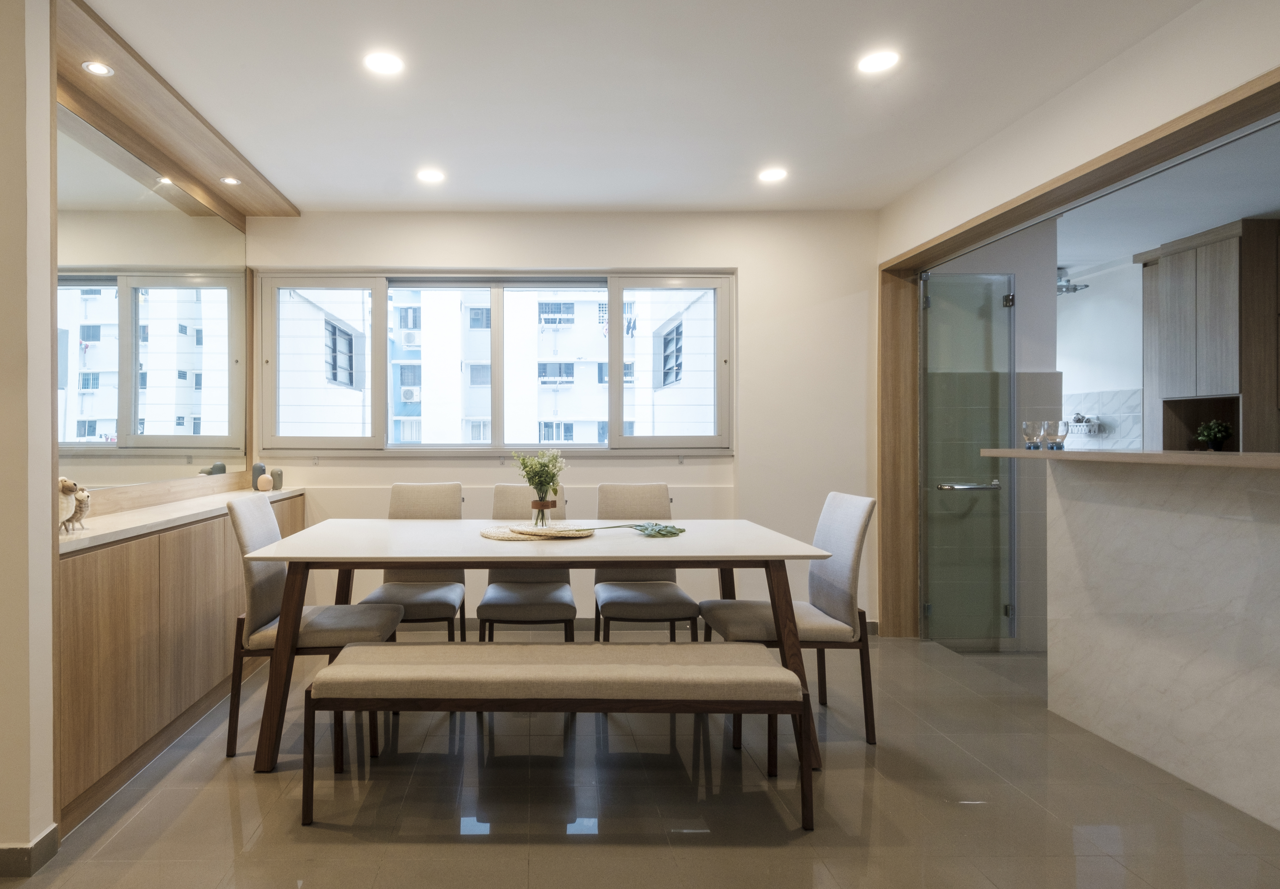 Scandinavian Design - Dining Room - HDB 5 Room - Design by Starry Homestead Pte Ltd