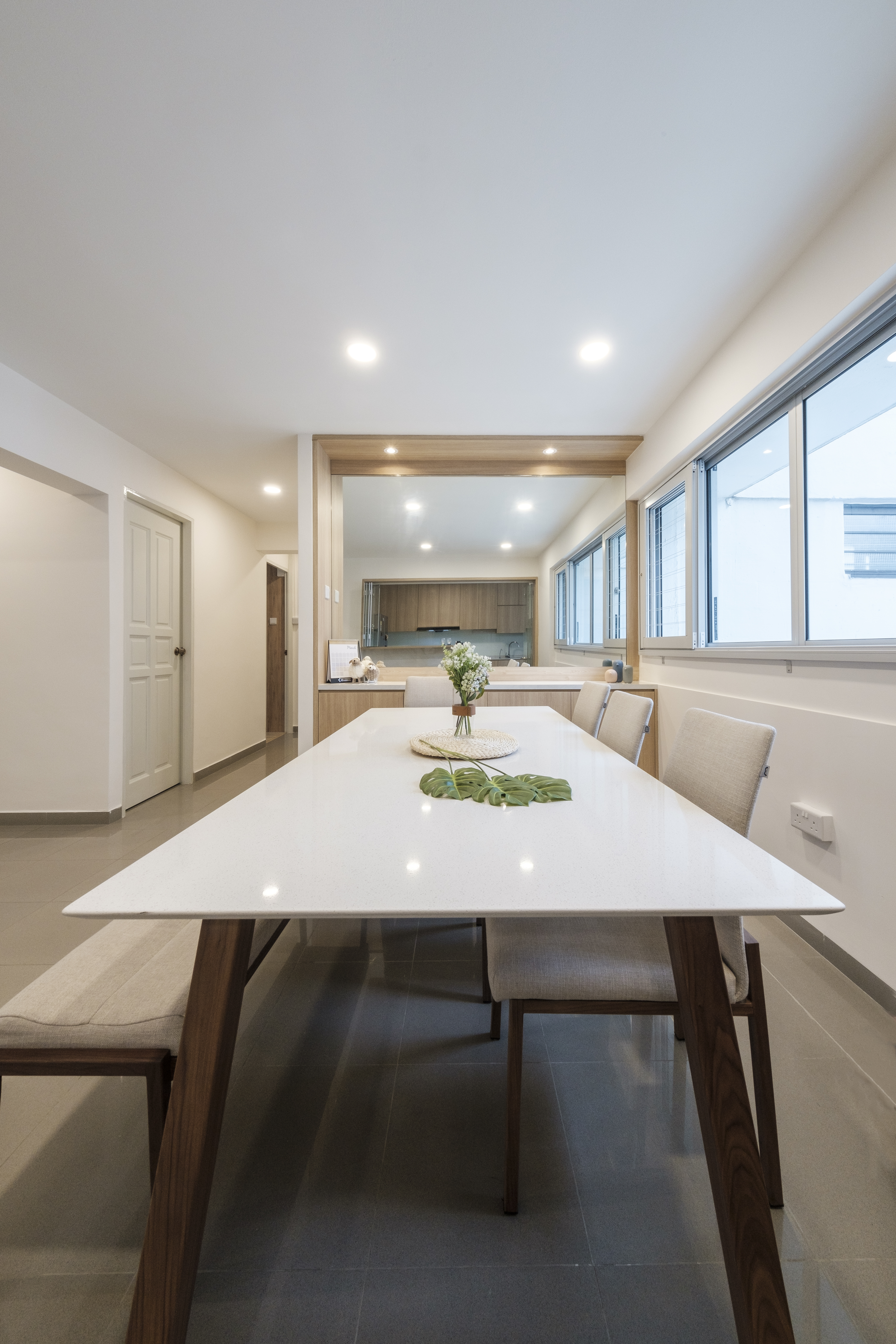 Scandinavian Design - Dining Room - HDB 5 Room - Design by Starry Homestead Pte Ltd