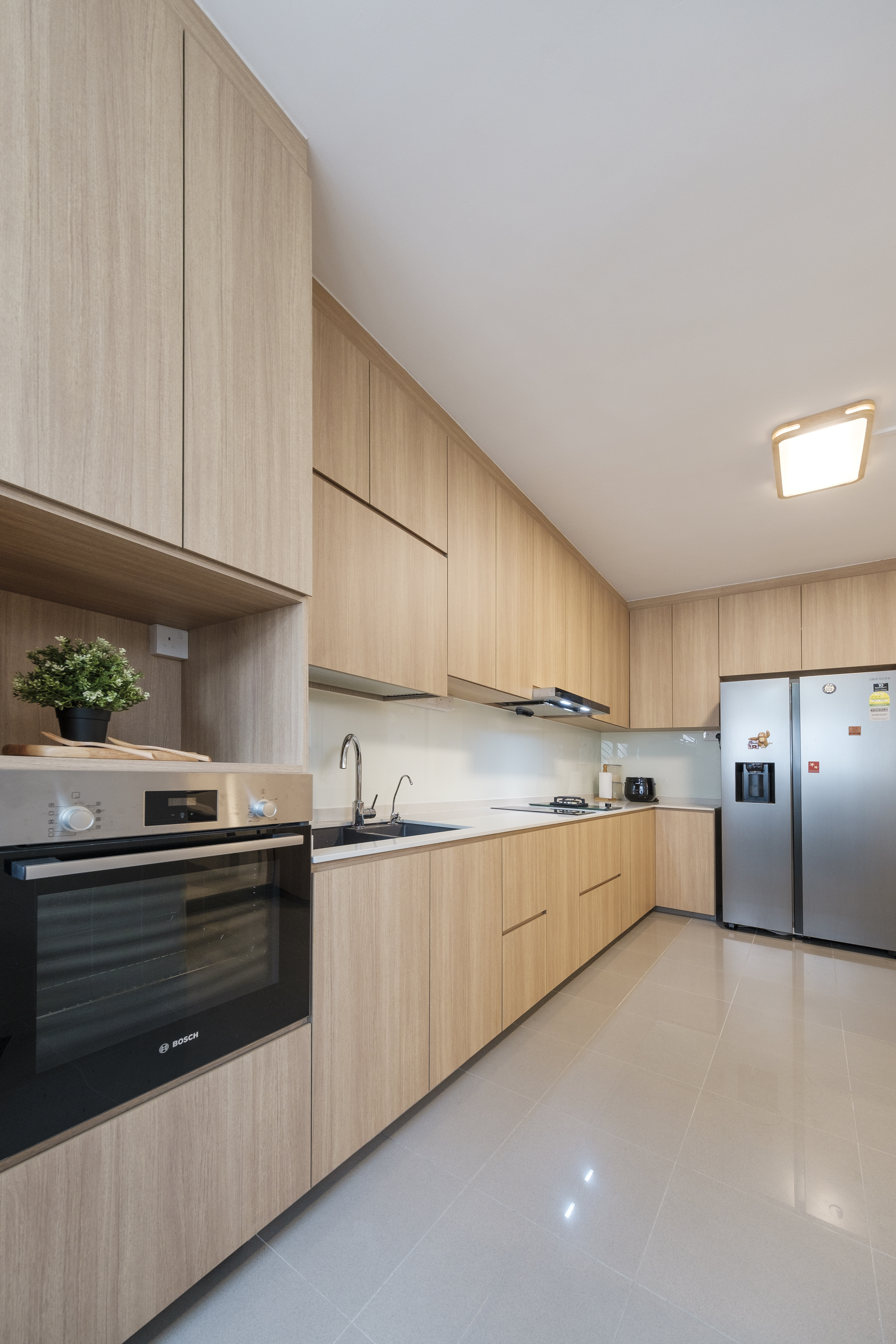 Scandinavian Design - Kitchen - HDB 5 Room - Design by Starry Homestead Pte Ltd