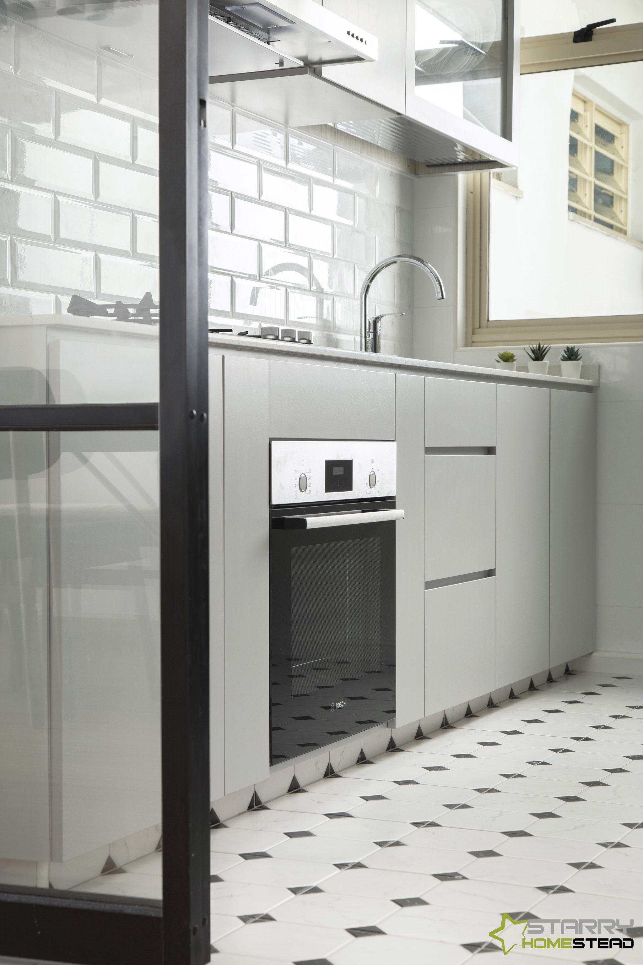 Scandinavian Design - Kitchen - HDB 5 Room - Design by Starry Homestead Pte Ltd