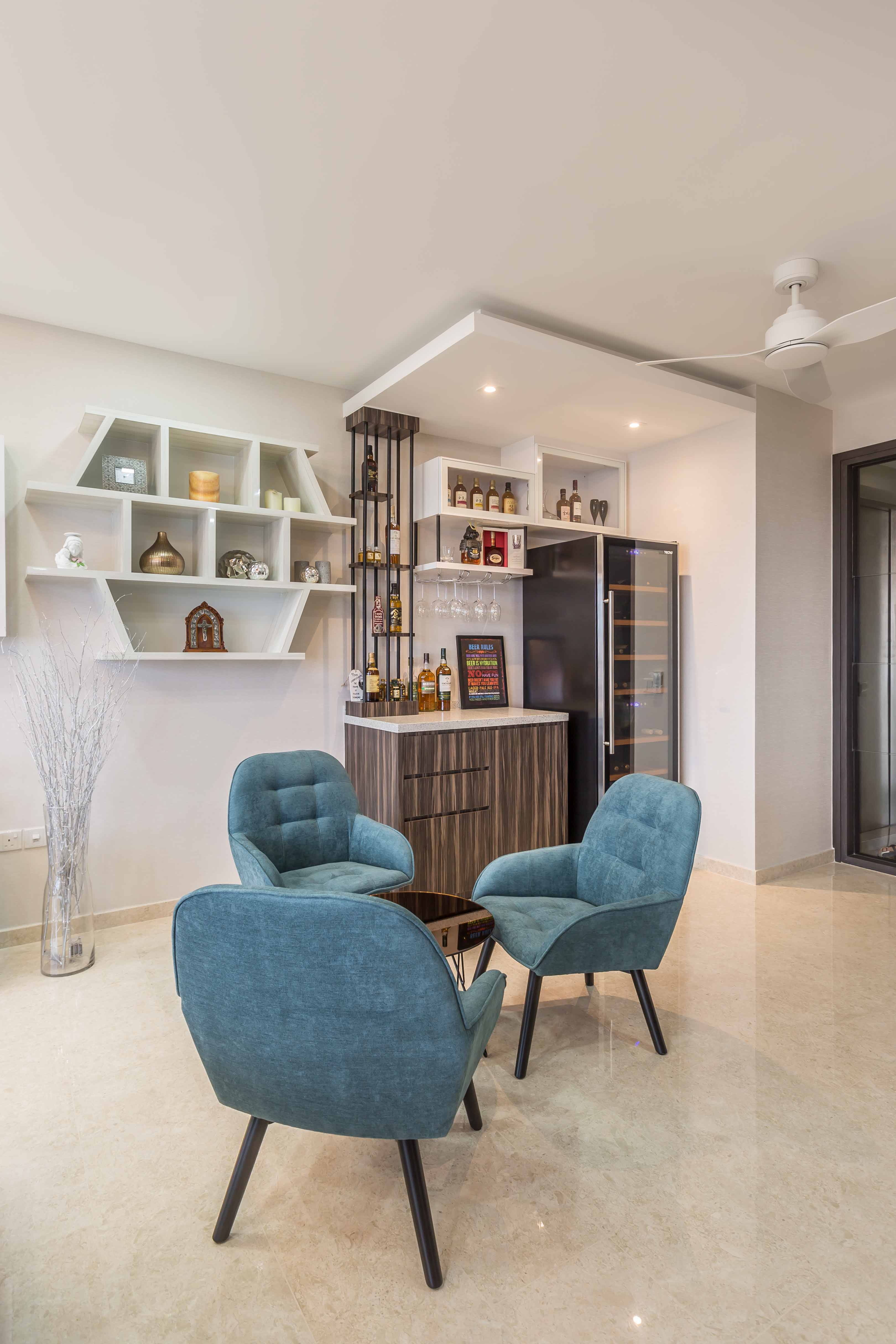 Modern, Rustic Design - Living Room - Condominium - Design by Starry Homestead Pte Ltd