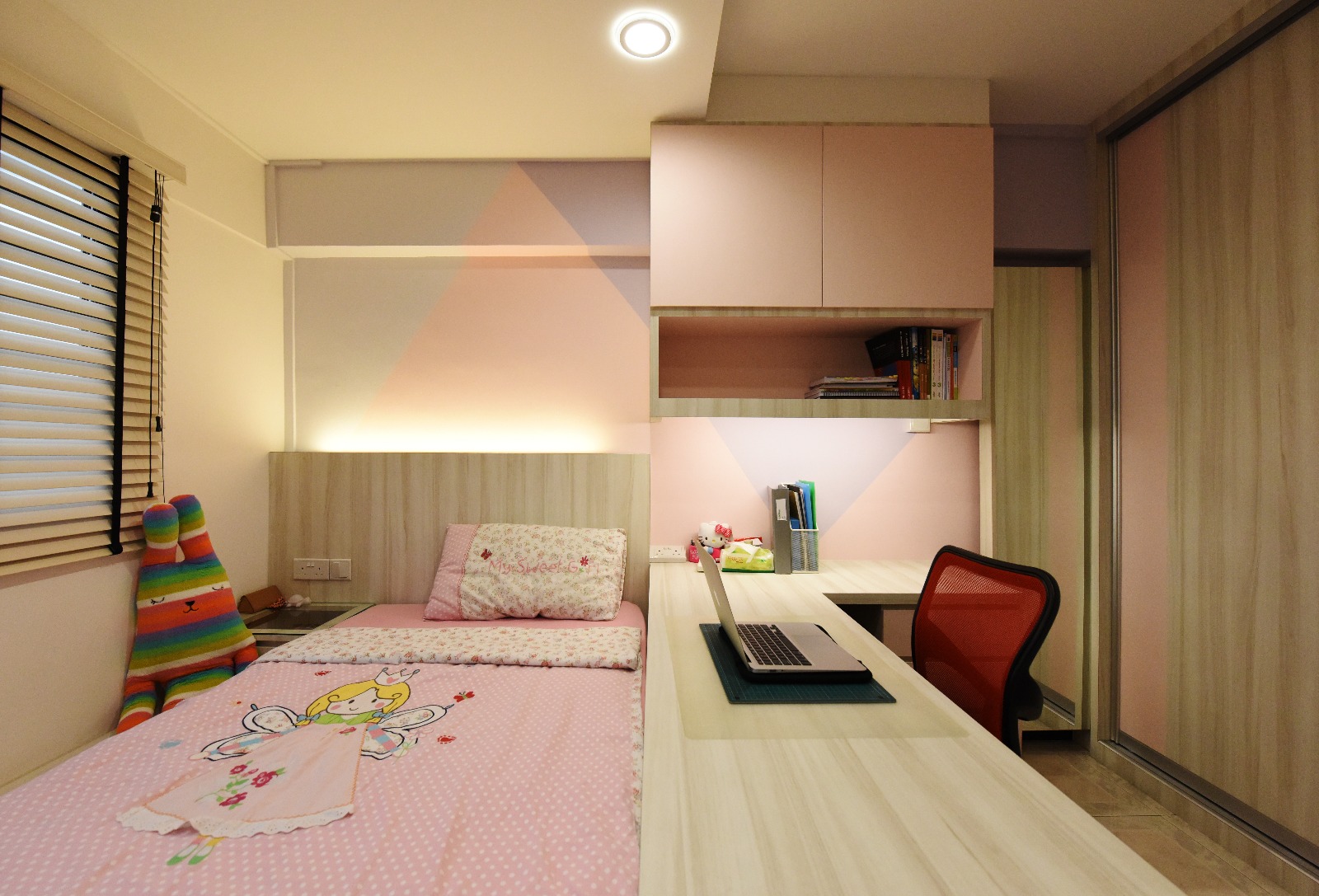 Scandinavian Design - Bedroom - HDB 5 Room - Design by Starry Homestead Pte Ltd