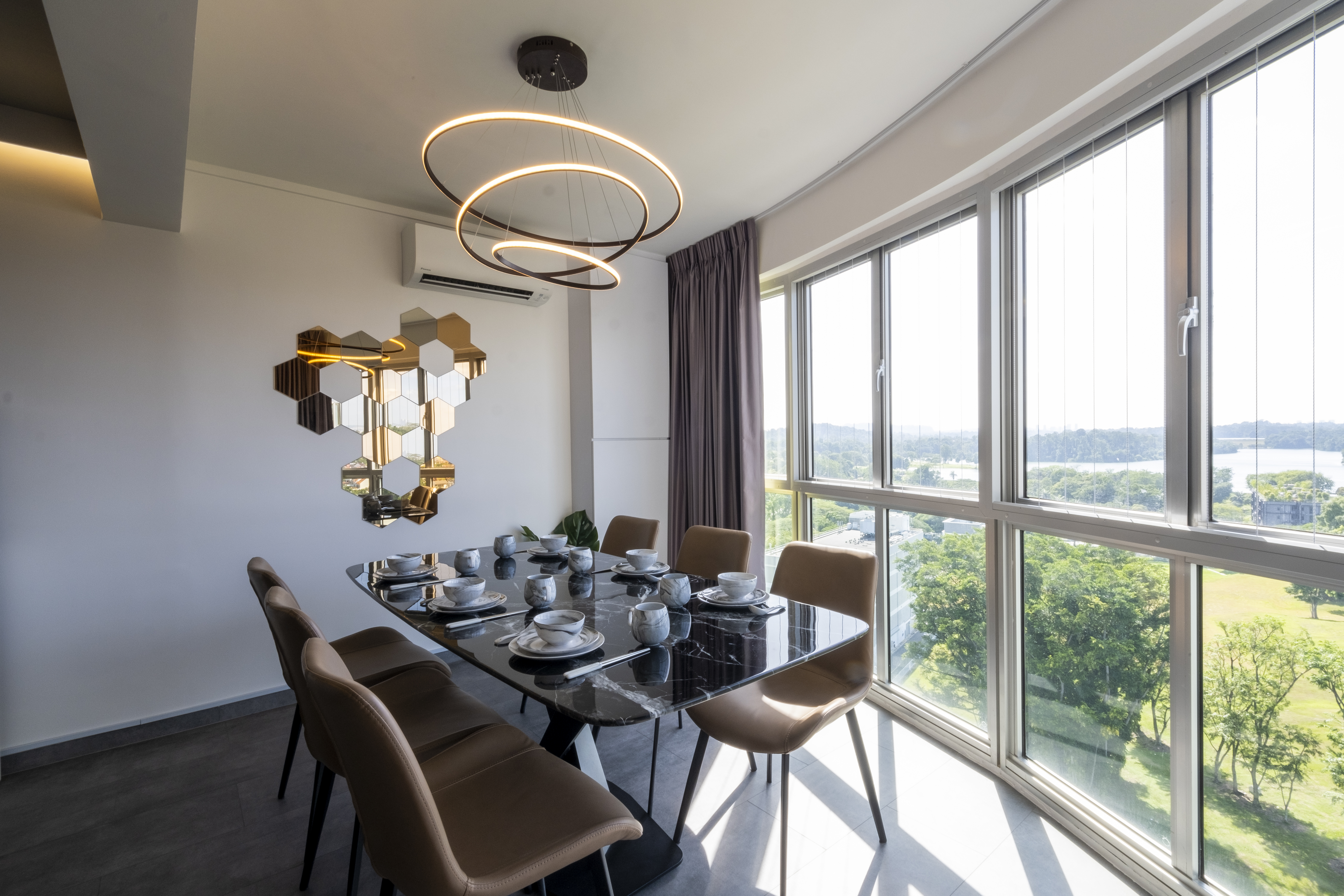 Modern Design - Dining Room - HDB 5 Room - Design by Starry Homestead Pte Ltd