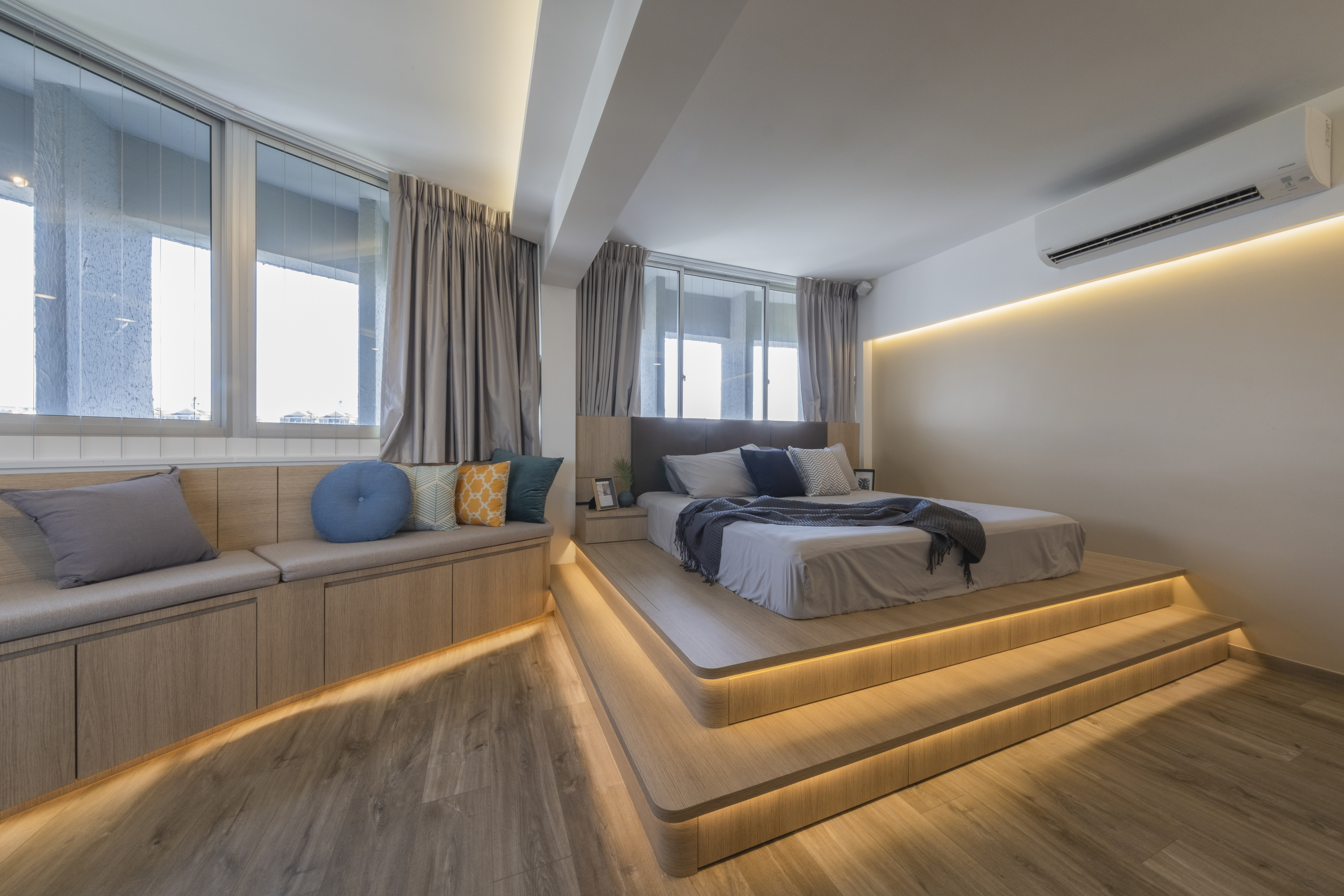 Modern Design - Bedroom - HDB 5 Room - Design by Starry Homestead Pte Ltd