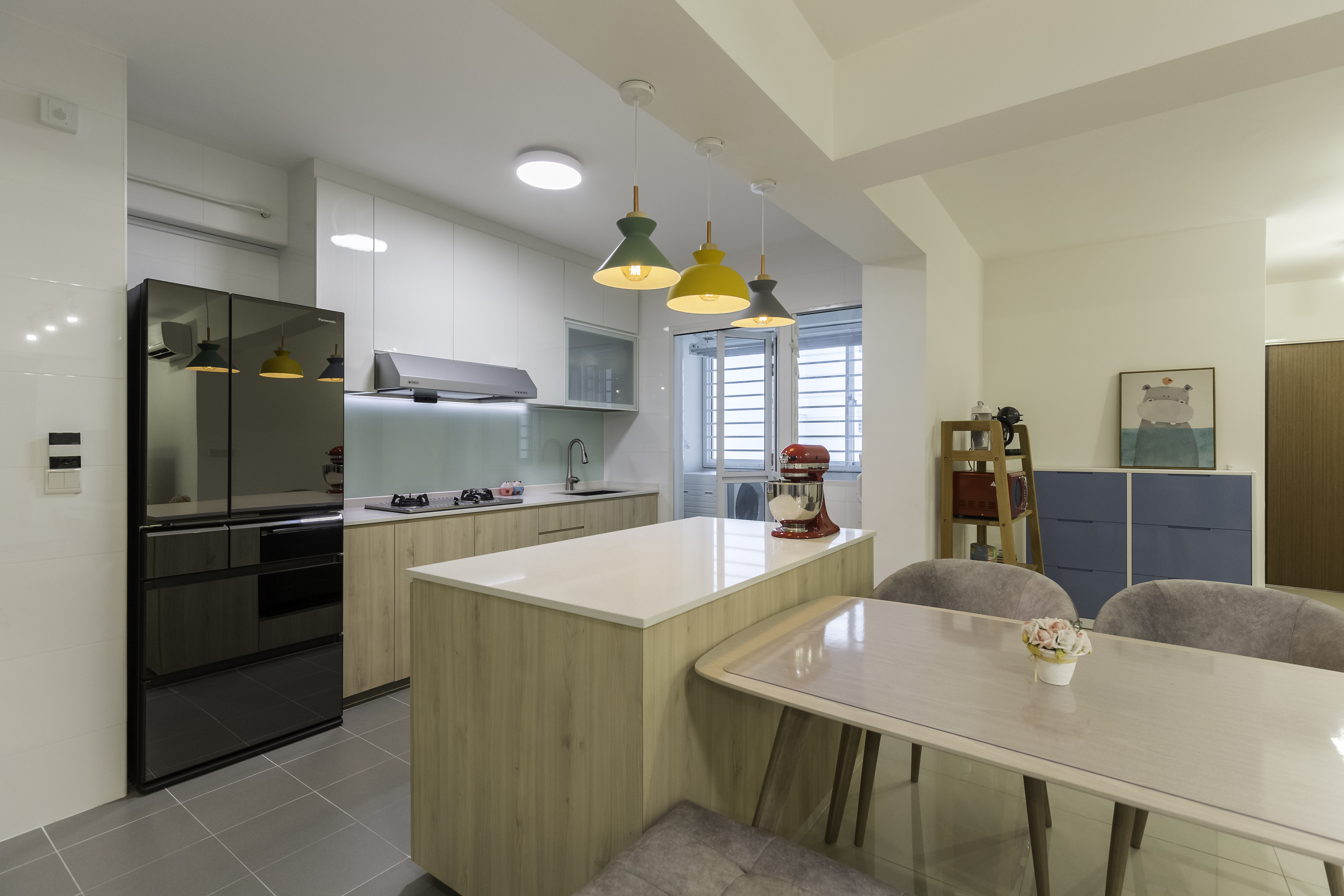 Scandinavian Design - Kitchen - HDB 5 Room - Design by Starry Homestead Pte Ltd