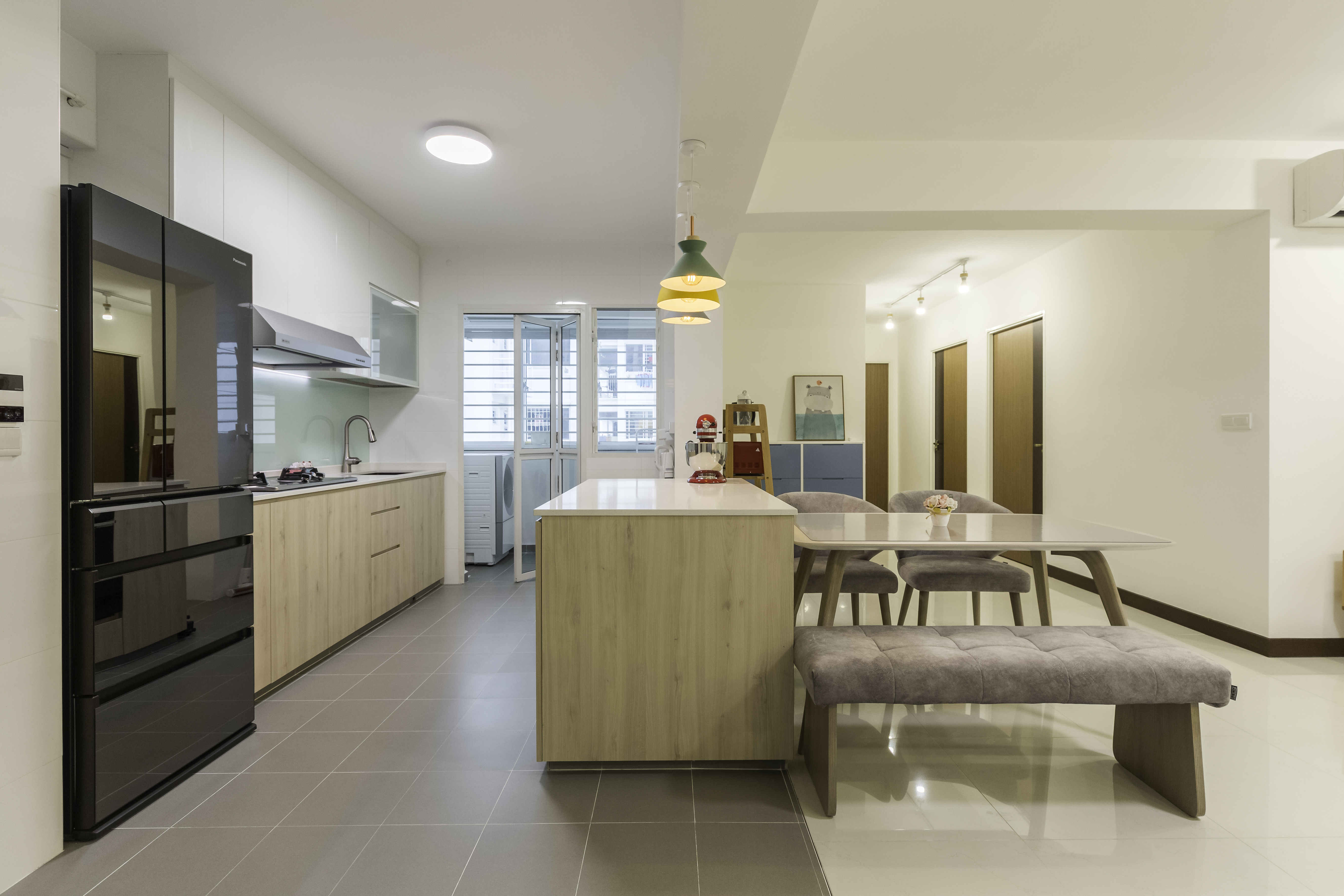 Scandinavian Design - Kitchen - HDB 5 Room - Design by Starry Homestead Pte Ltd