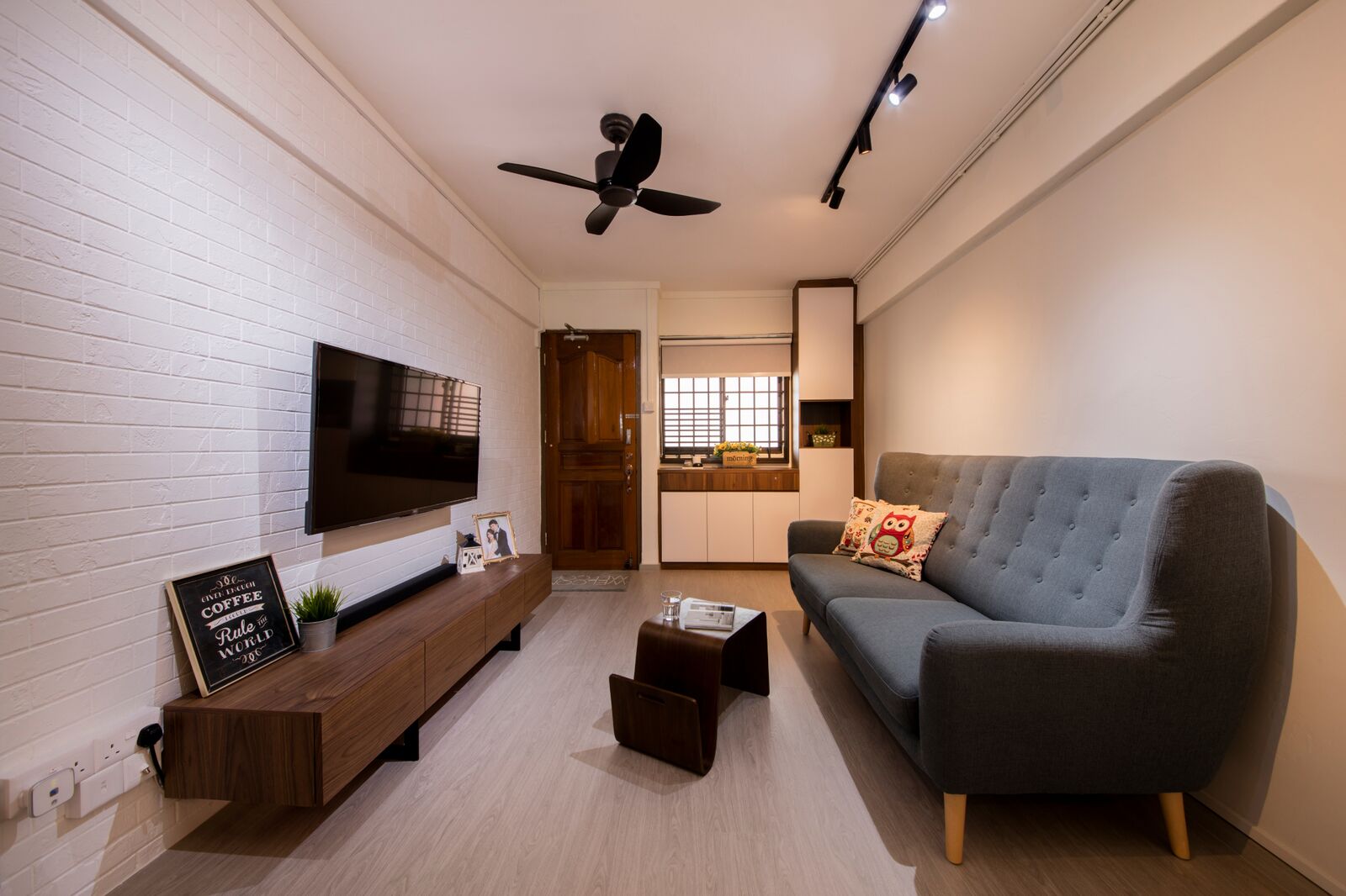 Scandinavian Design - Living Room - HDB 3 Room - Design by Starry Homestead Pte Ltd