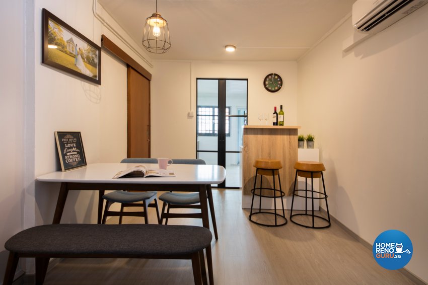 Scandinavian Design - Dining Room - HDB 3 Room - Design by Starry ... Scandinavian Design - Dining Room - HDB 3 Room - Design by Starry ...