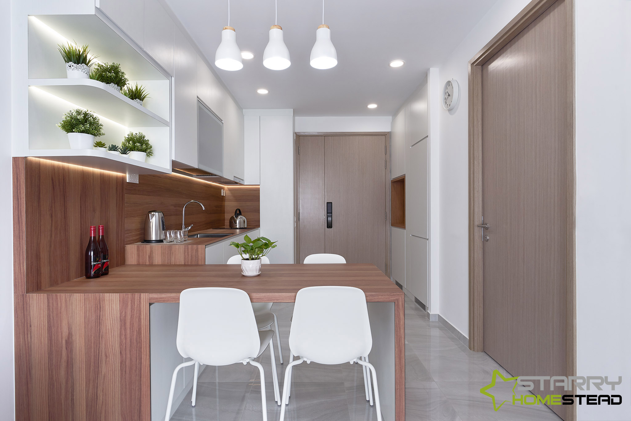 Modern, Scandinavian Design - Dining Room - Condominium - Design by Starry Homestead Pte Ltd