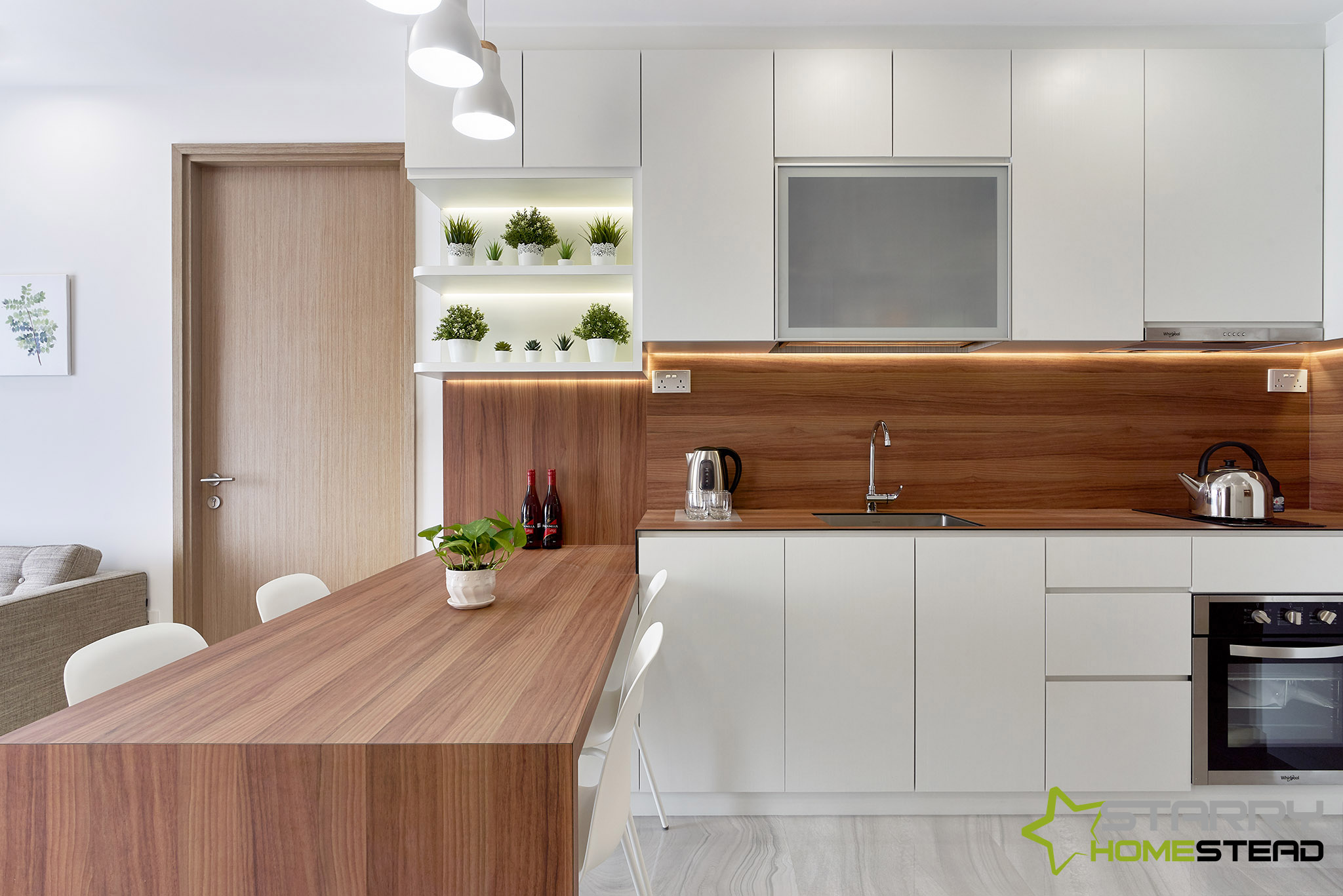 Modern, Scandinavian Design - Dining Room - Condominium - Design by Starry Homestead Pte Ltd