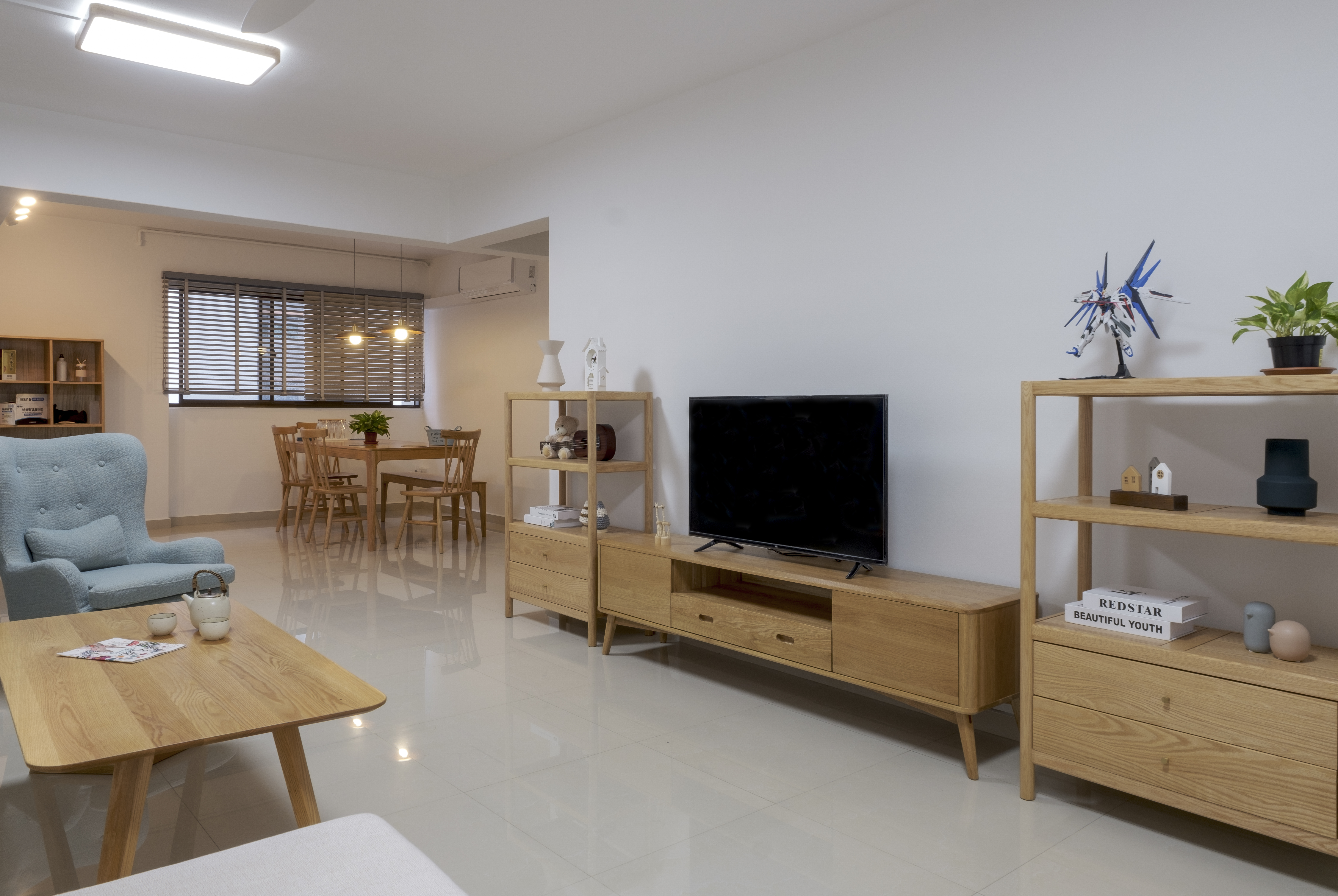  Design - Living Room - HDB 5 Room - Design by Starry Homestead Pte Ltd