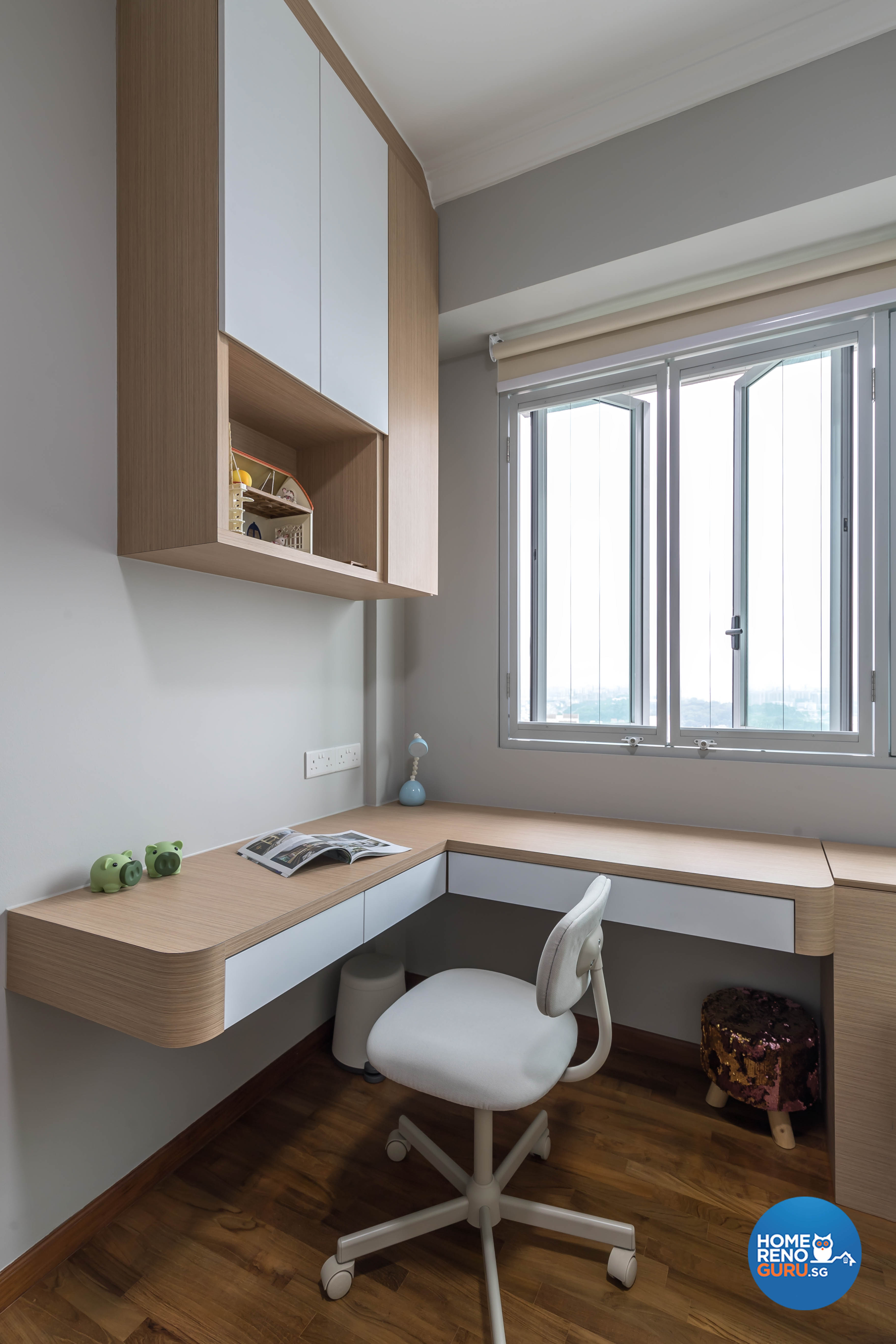 Scandinavian Design - Study Room - Condominium - Design by Starry Homestead Pte Ltd
