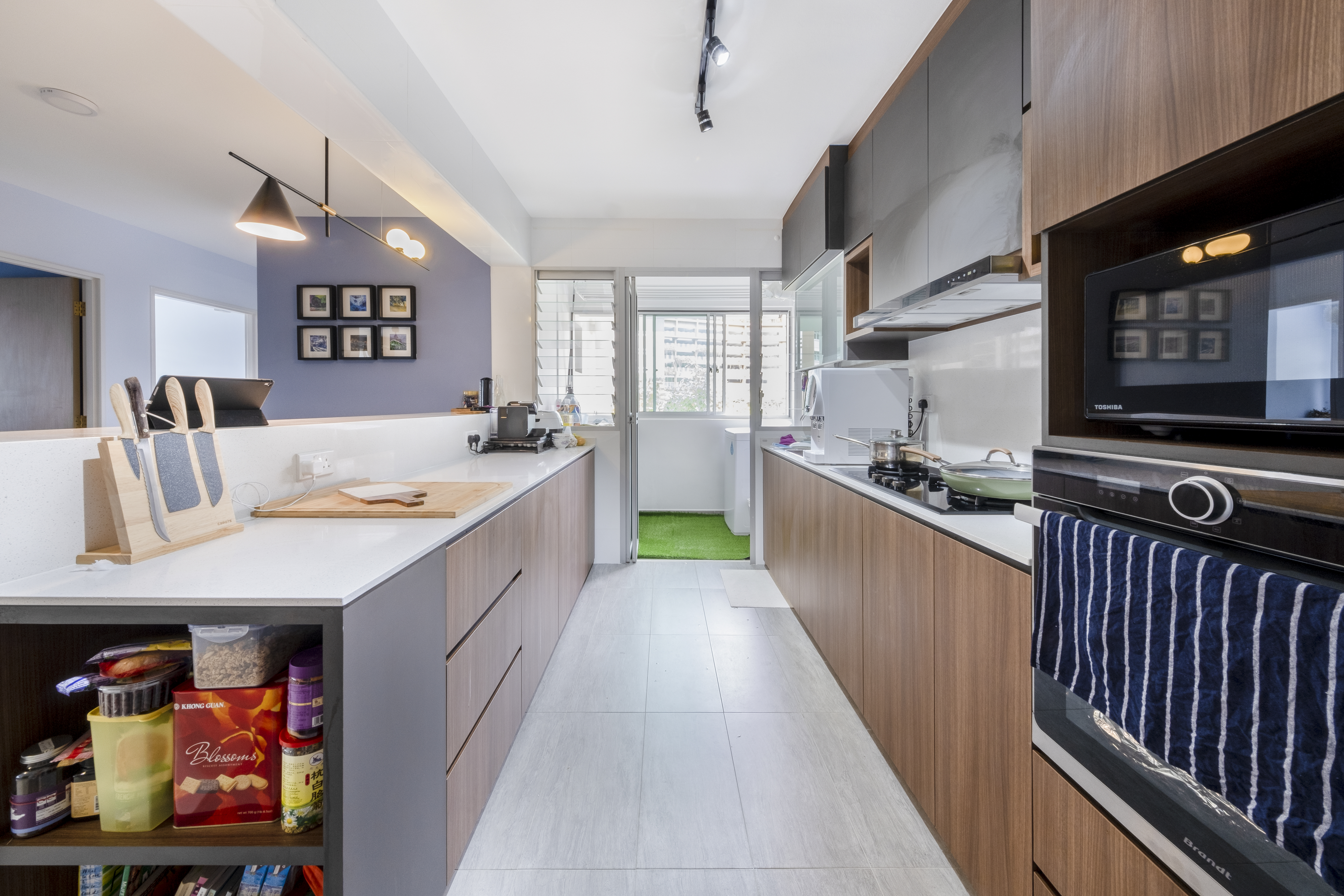 Modern, Scandinavian Design - Kitchen - HDB 5 Room - Design by Starry Homestead Pte Ltd