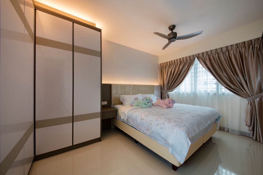 Modern Design - Bedroom - HDB 4 Room - Design by Starry Homestead Pte Ltd
