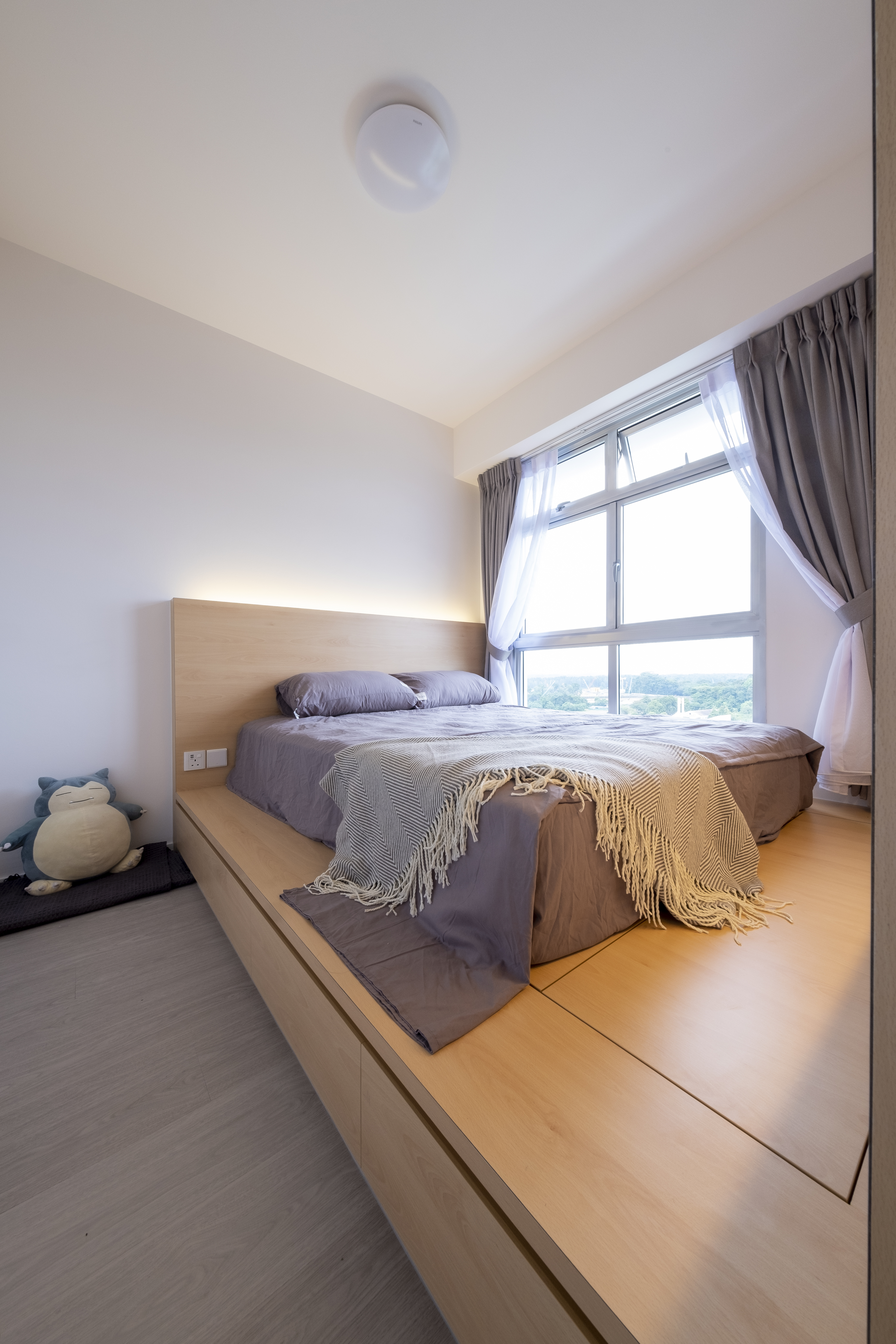 Scandinavian Design - Bedroom - HDB Studio Apartment - Design by Starry Homestead Pte Ltd