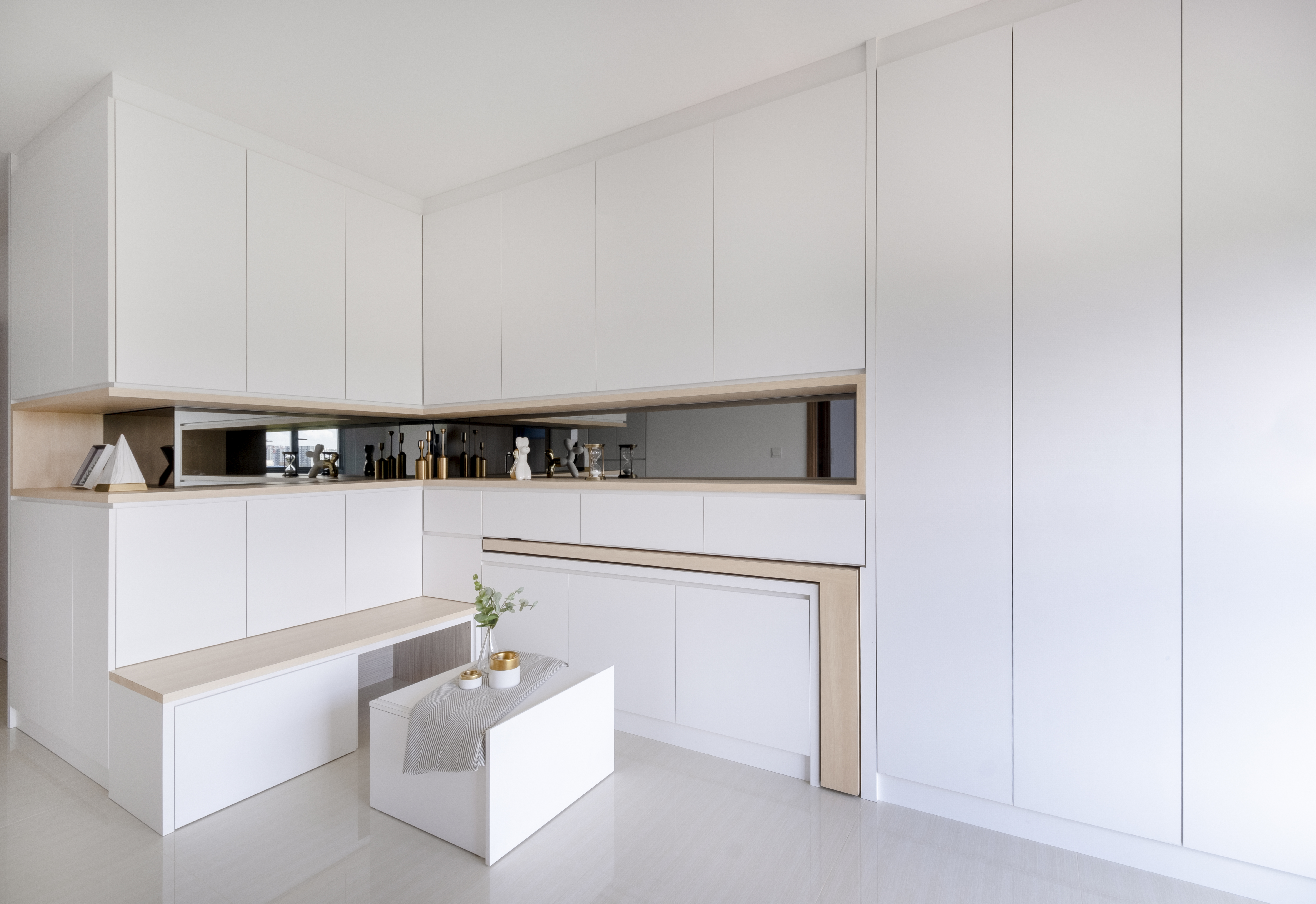 Minimalist Design - Dining Room - HDB Studio Apartment - Design by Starry Homestead Pte Ltd