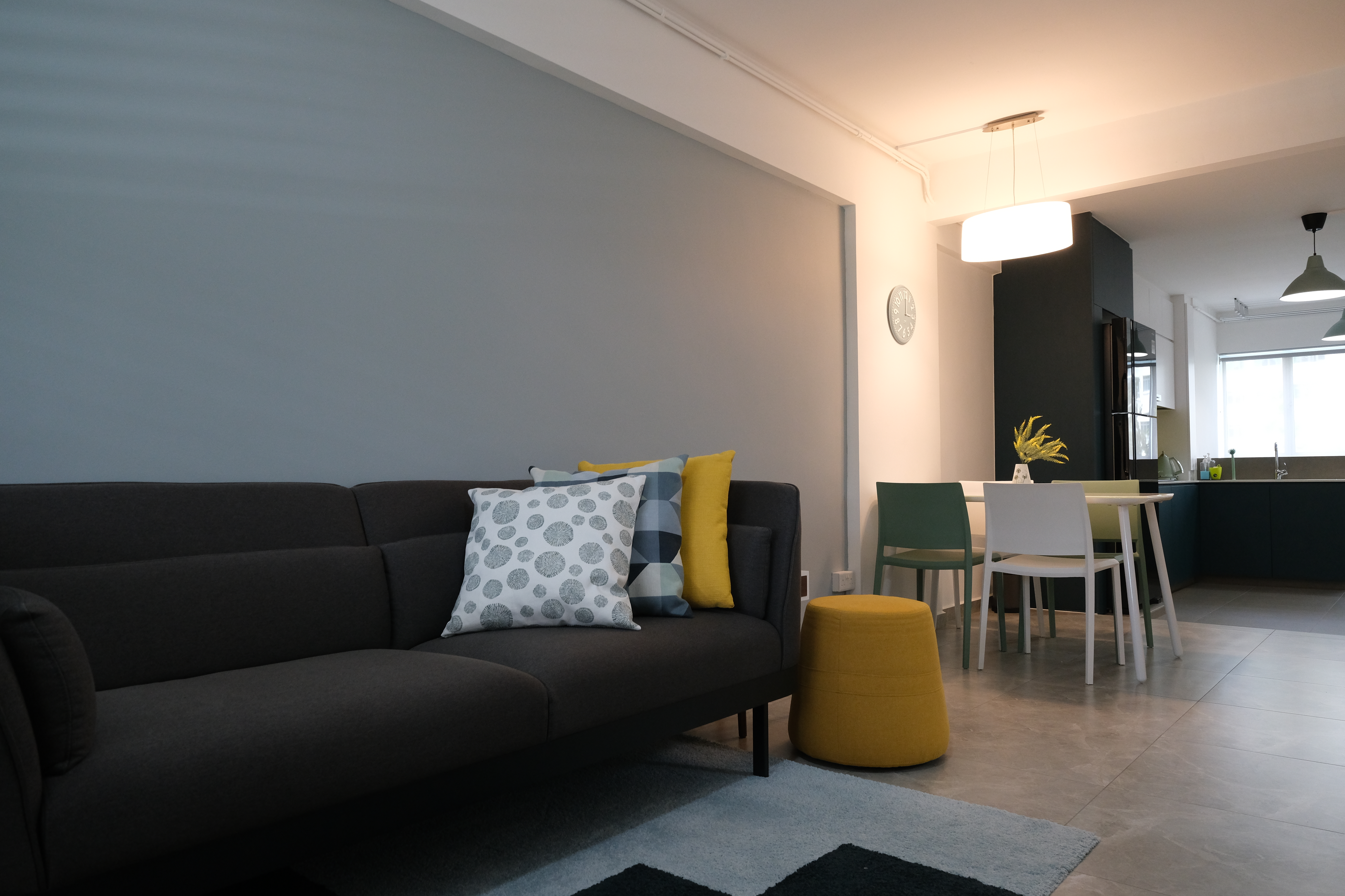 Scandinavian Design - Living Room - HDB 3 Room - Design by Starry Homestead Pte Ltd