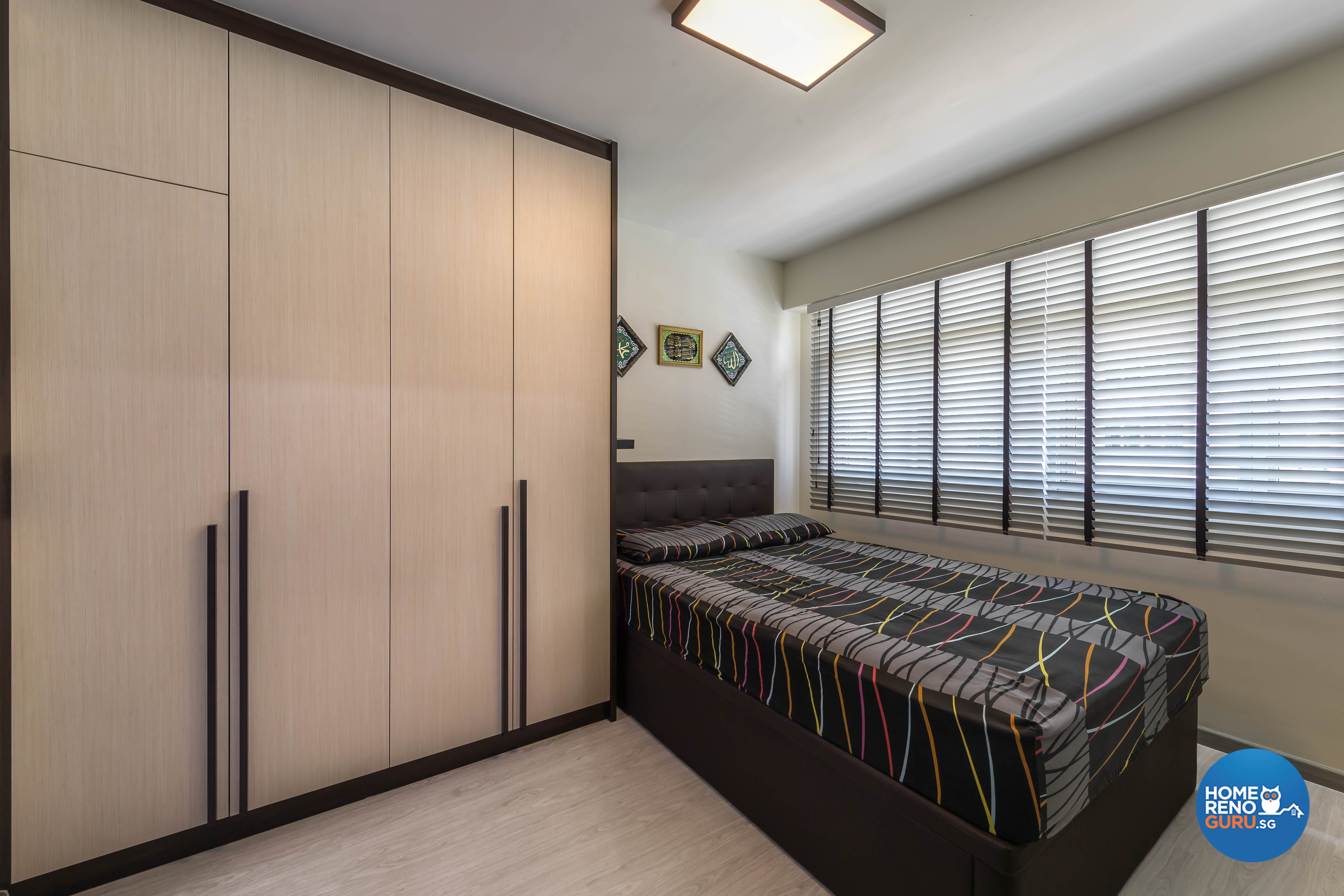 Modern Design - Bedroom - HDB 3 Room - Design by Starry Homestead Pte Ltd