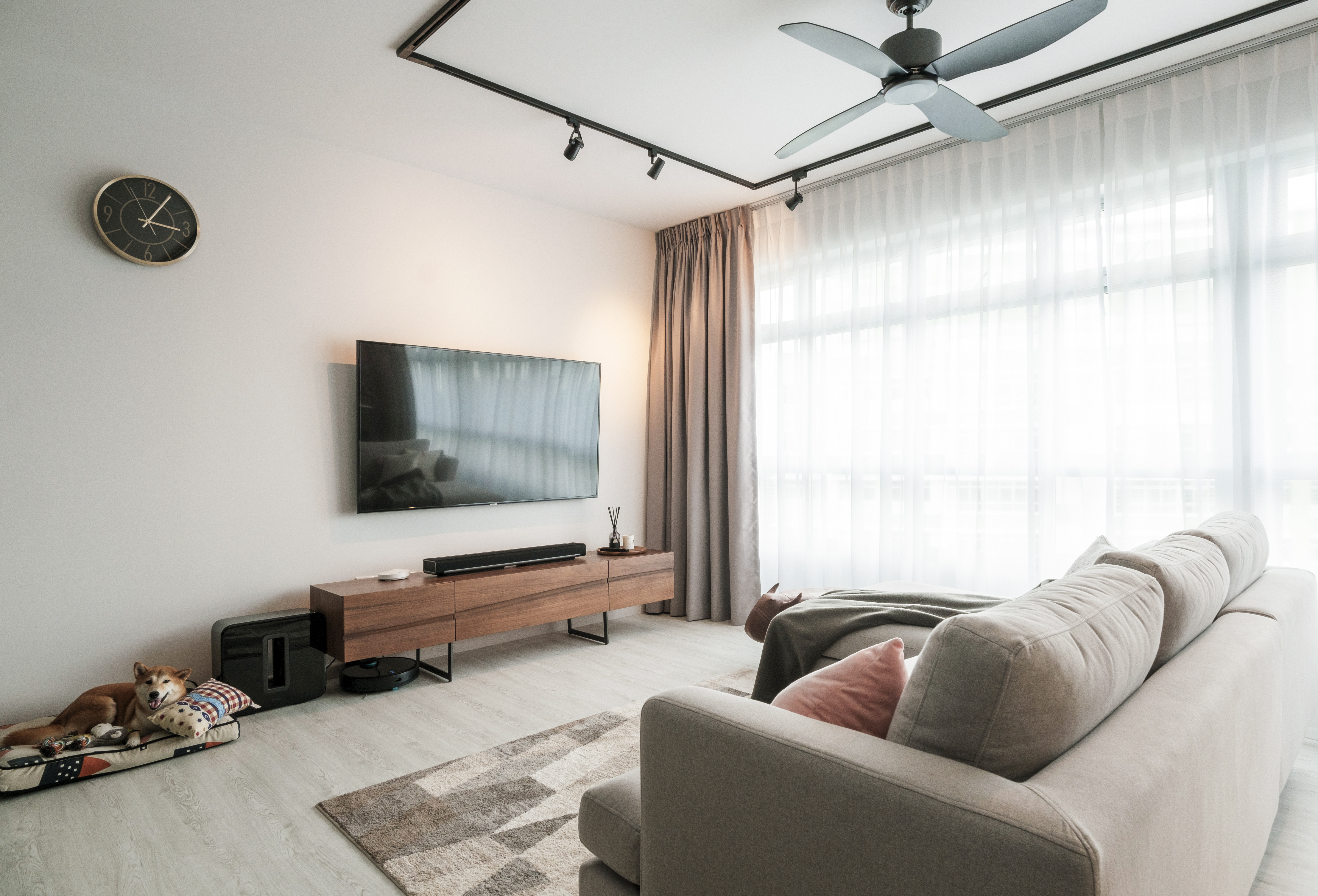 Modern Design - Living Room - HDB 5 Room - Design by Starry Homestead Pte Ltd