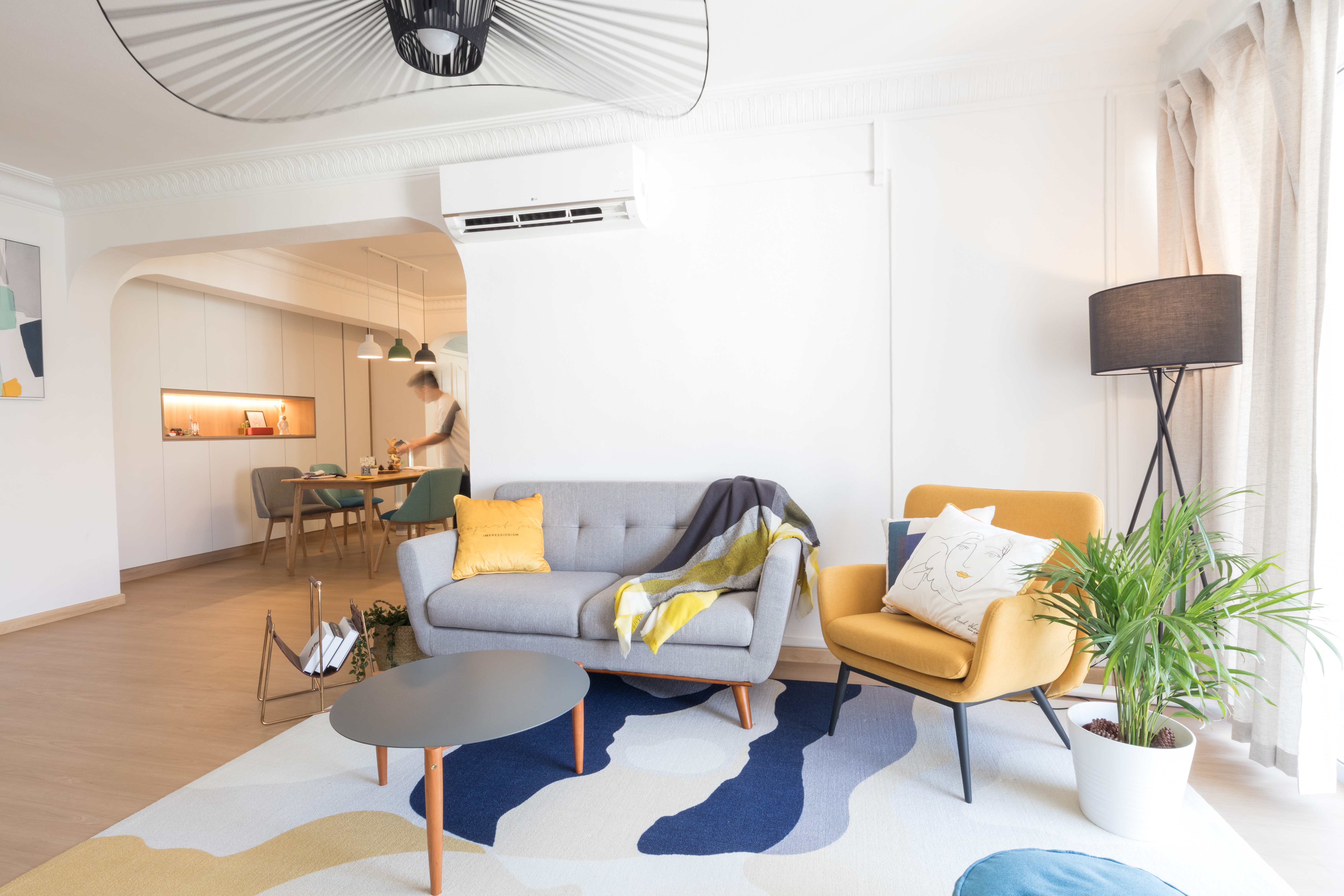 Scandinavian Design - Living Room - HDB 5 Room - Design by Starry Homestead Pte Ltd