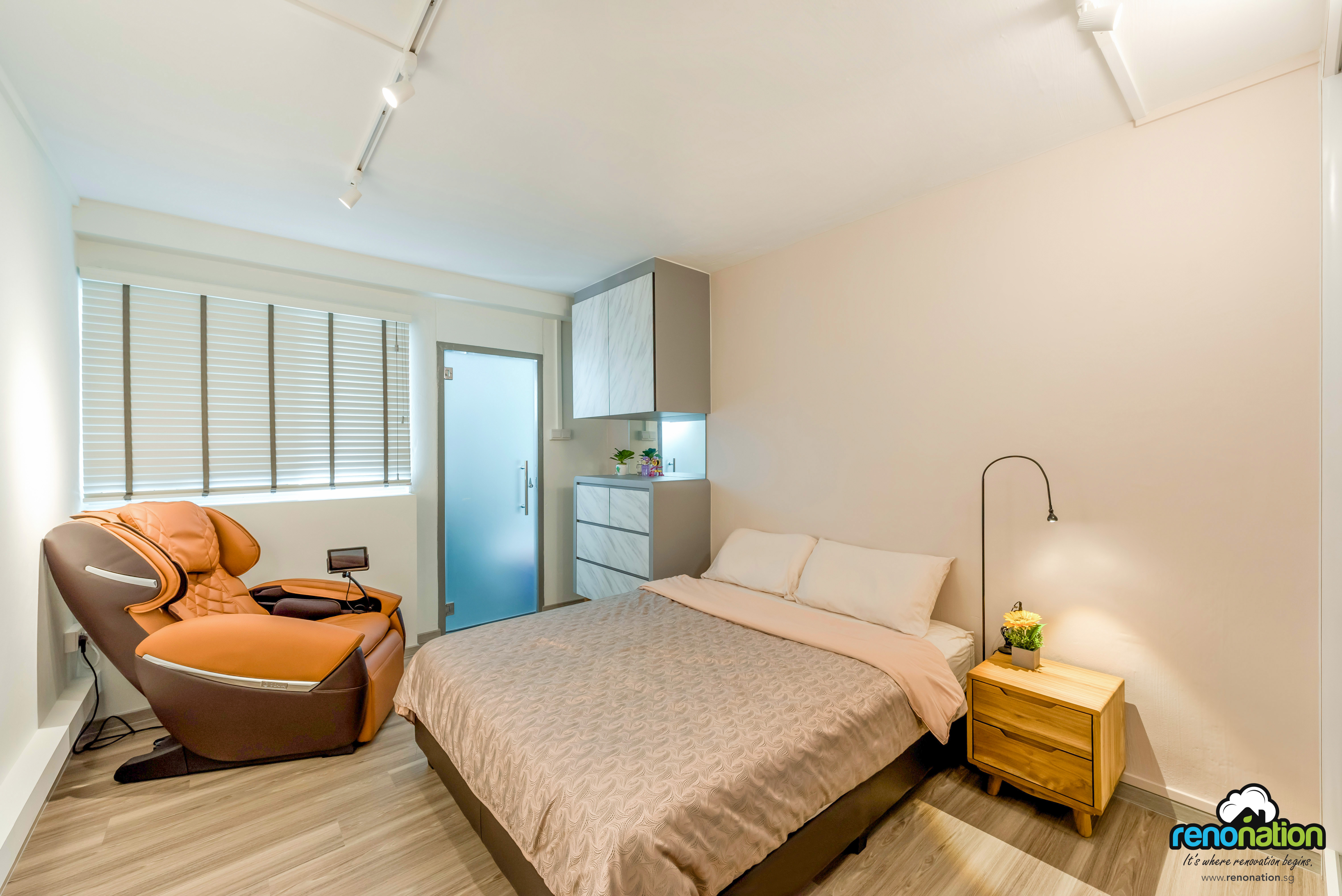 Modern Design - Bedroom - HDB 4 Room - Design by Starry Homestead Pte Ltd