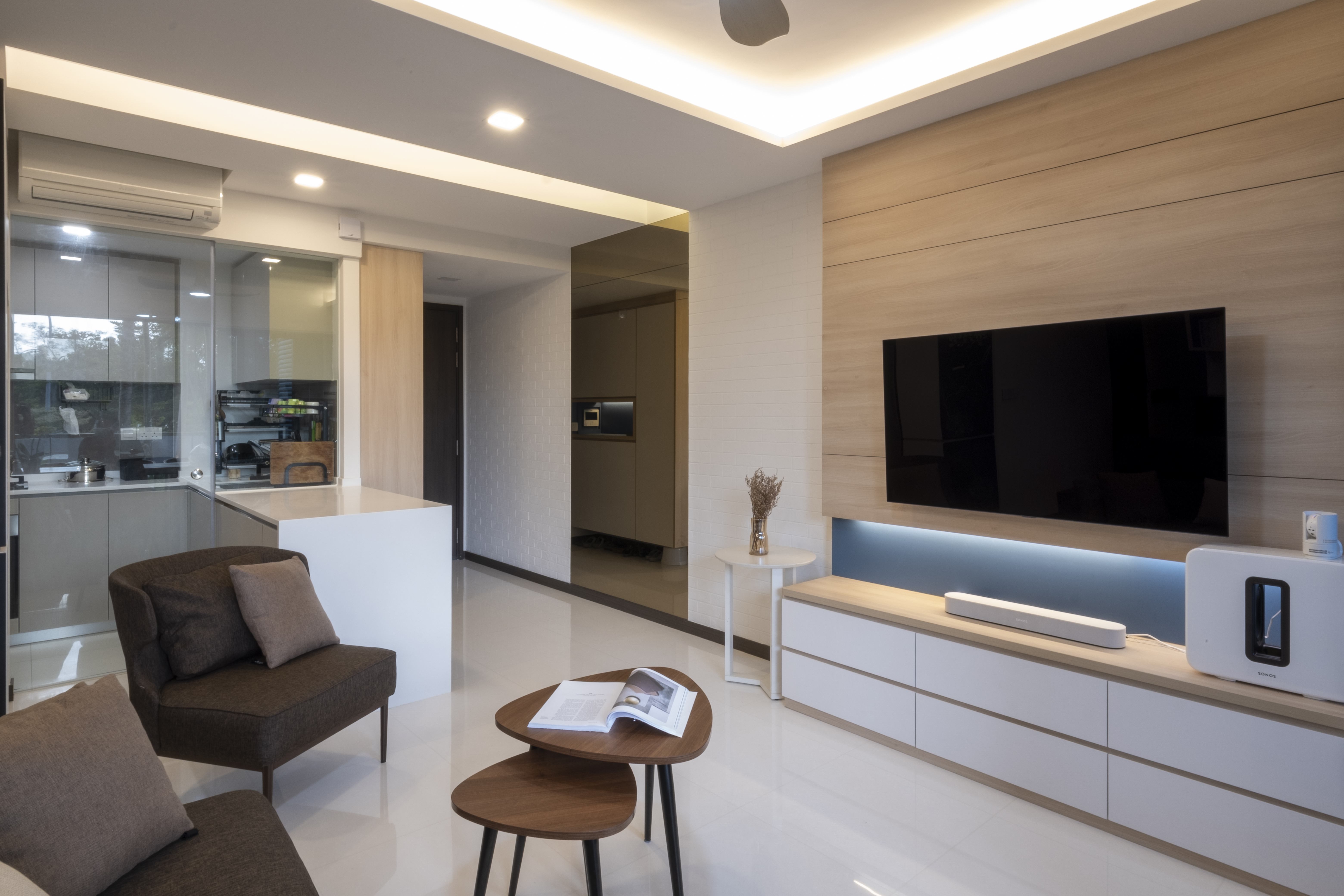 Contemporary Design - Living Room - Condominium - Design by Starry Homestead Pte Ltd