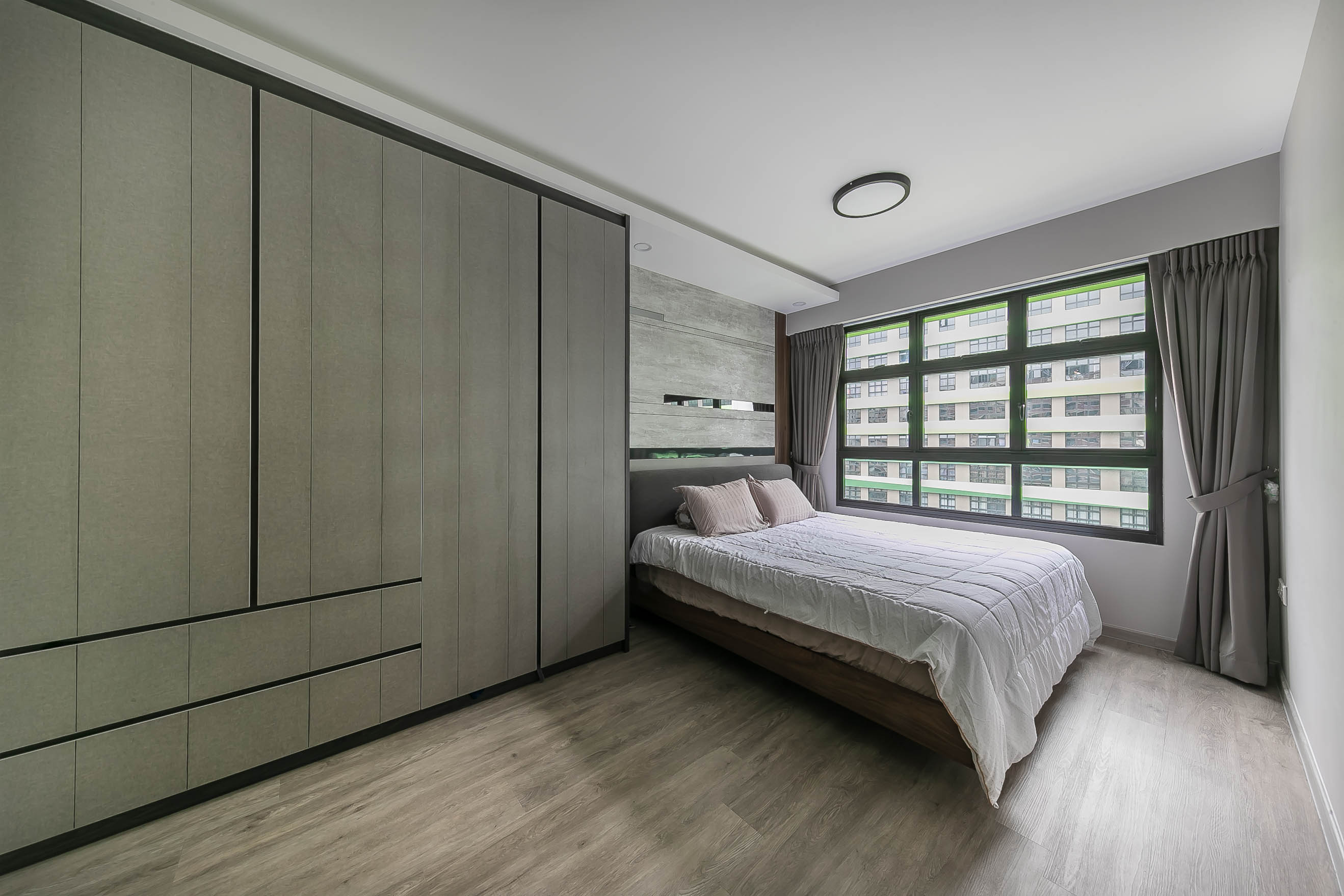 Industrial, Modern Design - Bedroom - HDB 5 Room - Design by Starry Homestead Pte Ltd