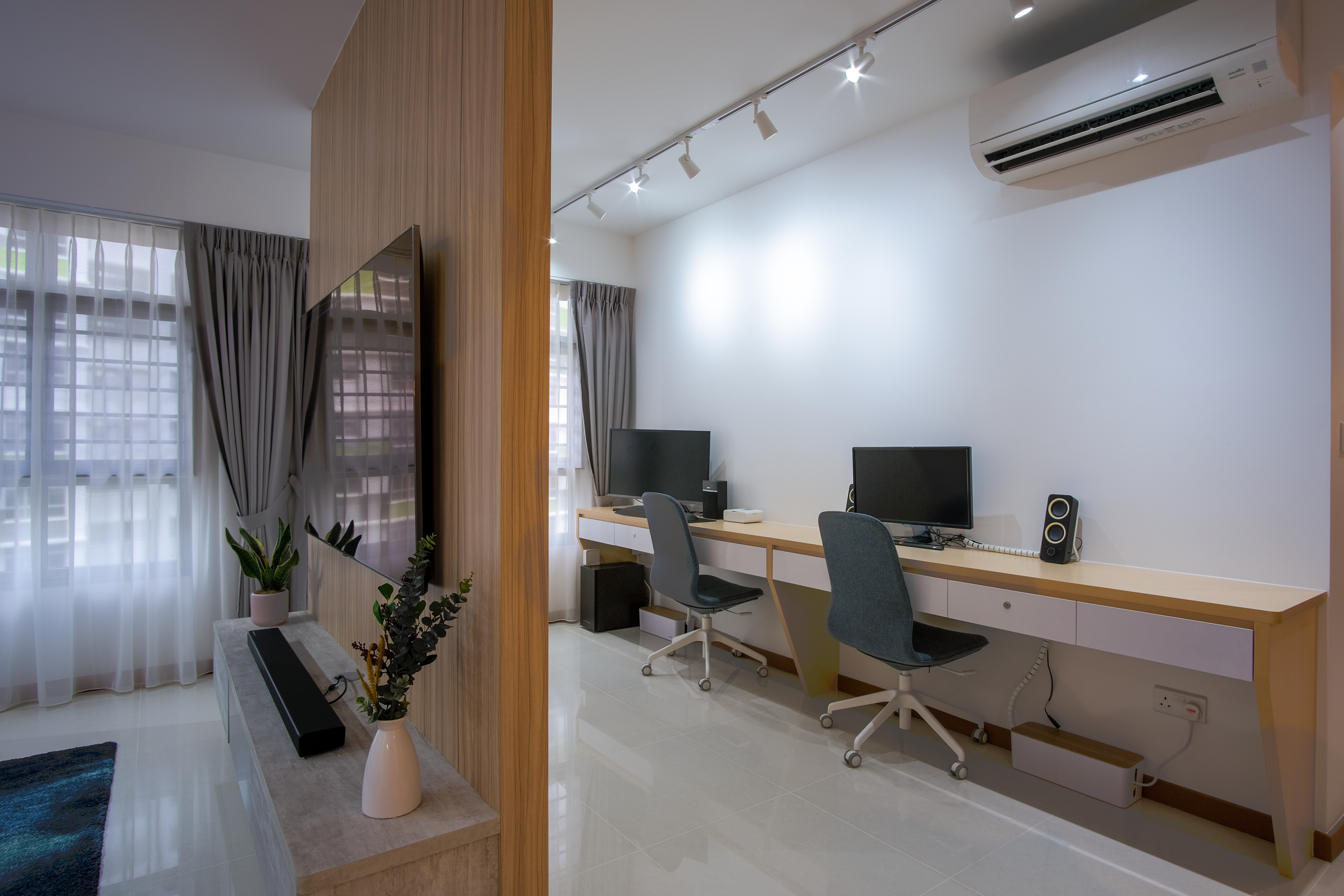 Scandinavian Design - Living Room - HDB 5 Room - Design by Starry Homestead Pte Ltd